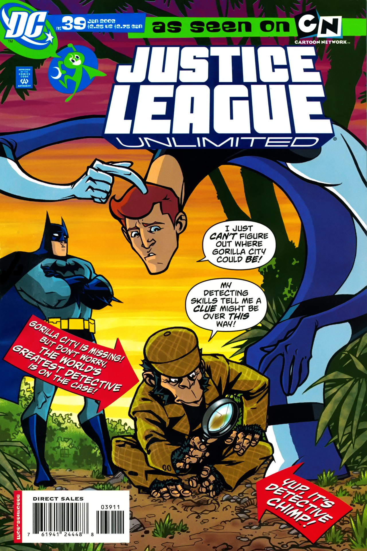 Read online Justice League Unlimited comic -  Issue #39 - 1