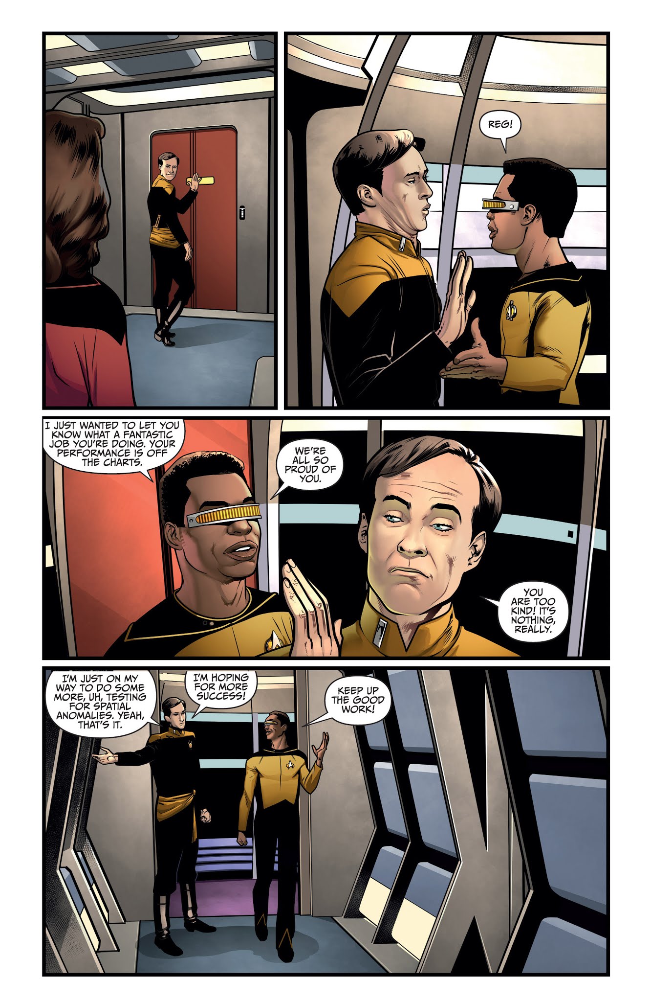 Read online Star Trek: The Next Generation: Through the Mirror comic -  Issue #3 - 4