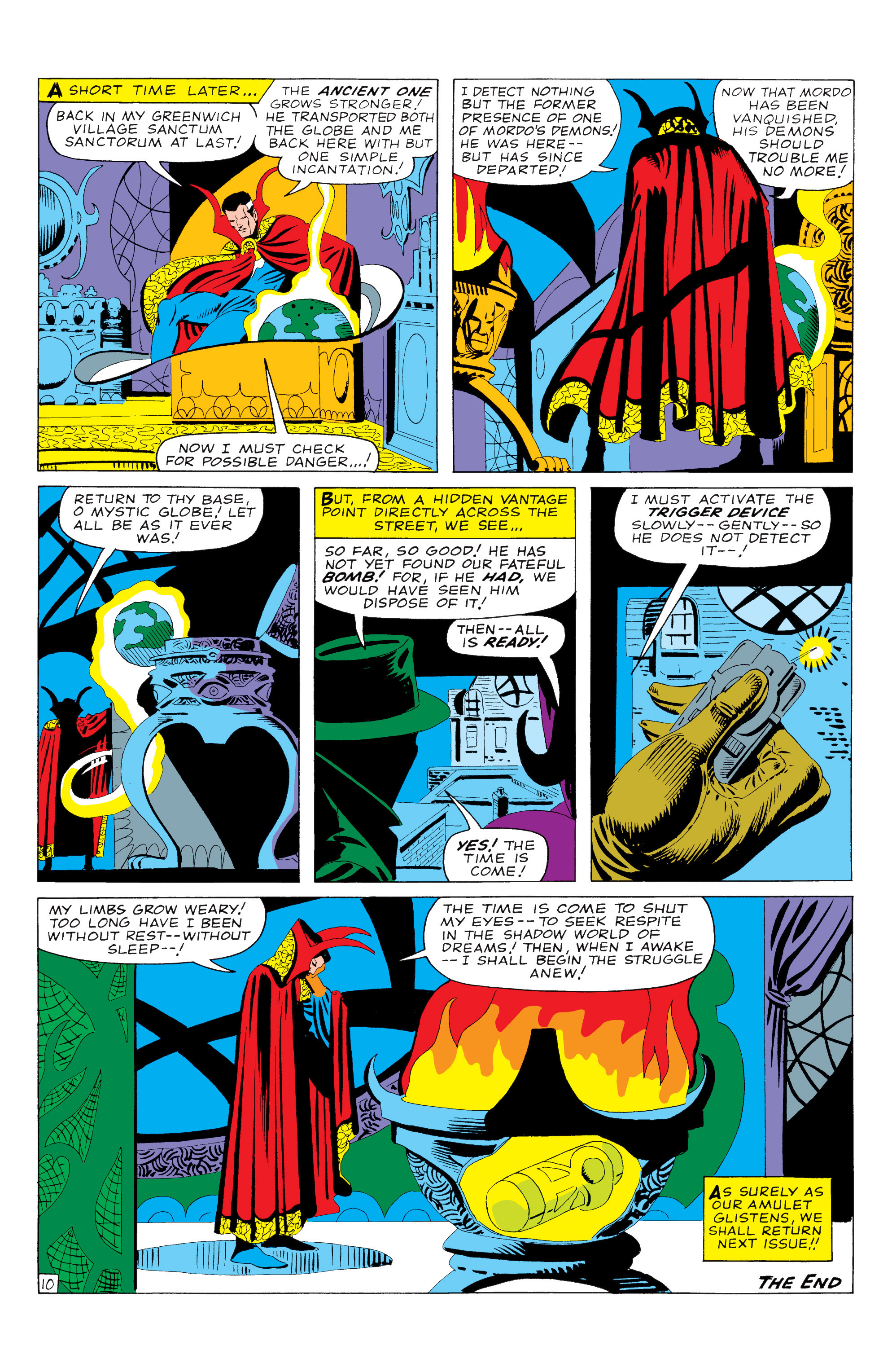 Read online Marvel Masterworks: Doctor Strange comic -  Issue # TPB 1 - 7