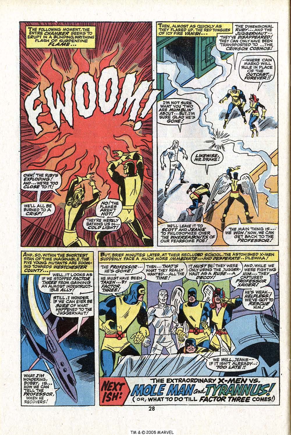 Read online Uncanny X-Men (1963) comic -  Issue #81 - 30