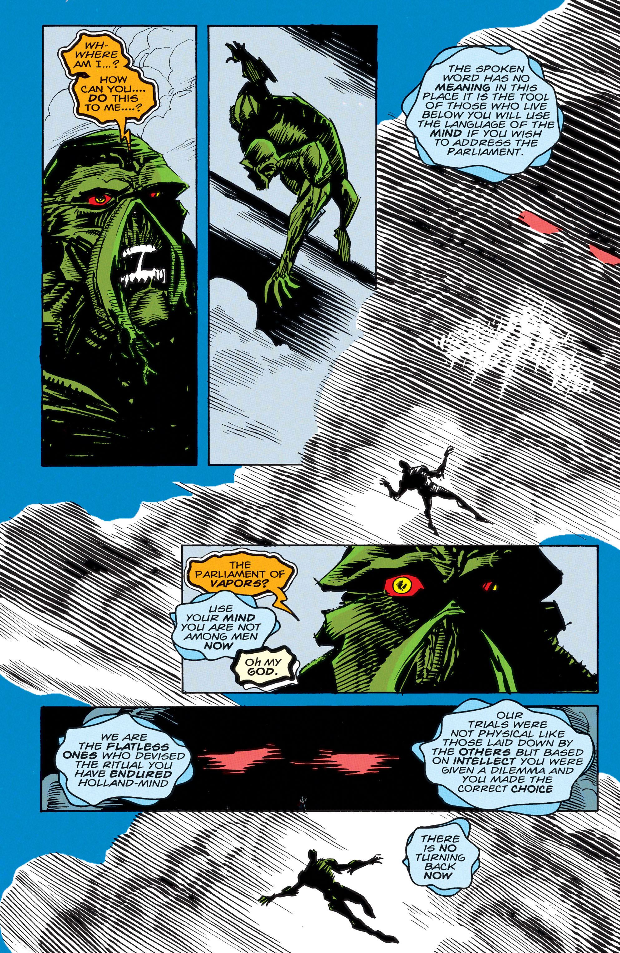 Read online Swamp Thing (1982) comic -  Issue # _TPB - Trial by Fire - 99