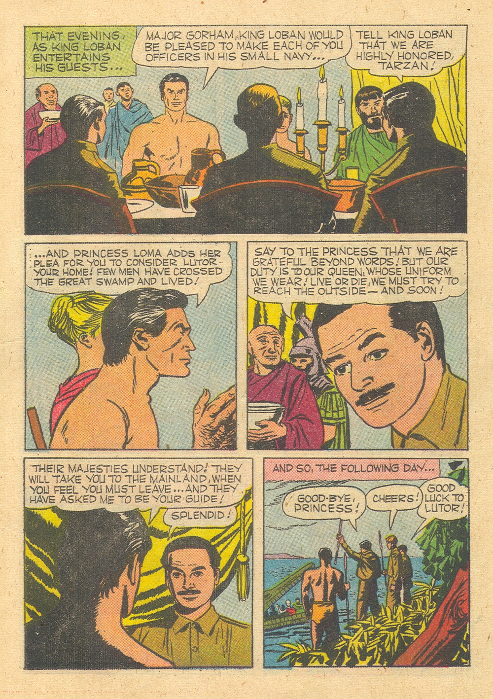 Read online Tarzan (1948) comic -  Issue #112 - 13