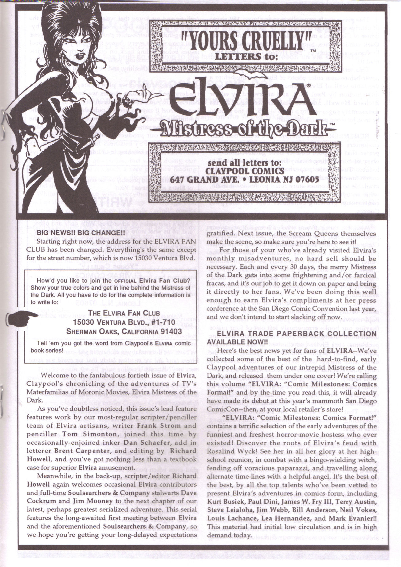 Read online Elvira, Mistress of the Dark comic -  Issue #40 - 18