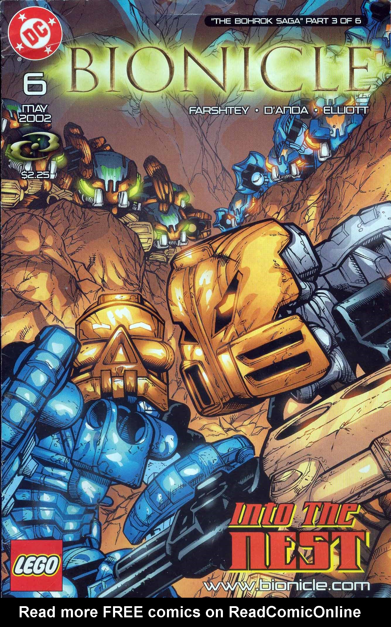 Read online Bionicle comic -  Issue #6 - 1