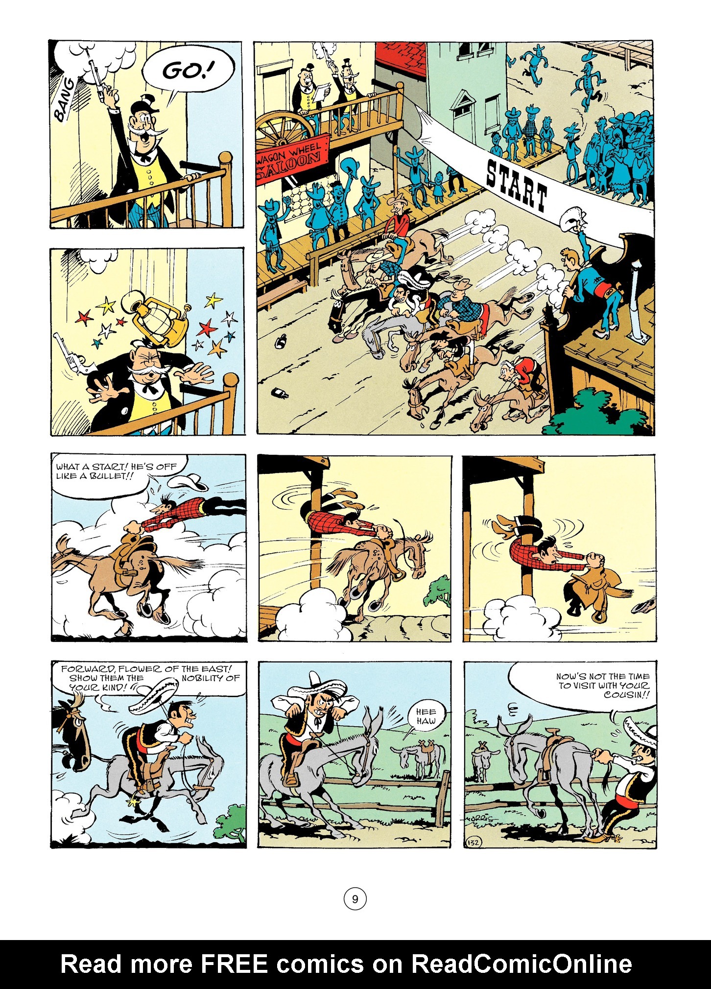Read online A Lucky Luke Adventure comic -  Issue #56 - 9