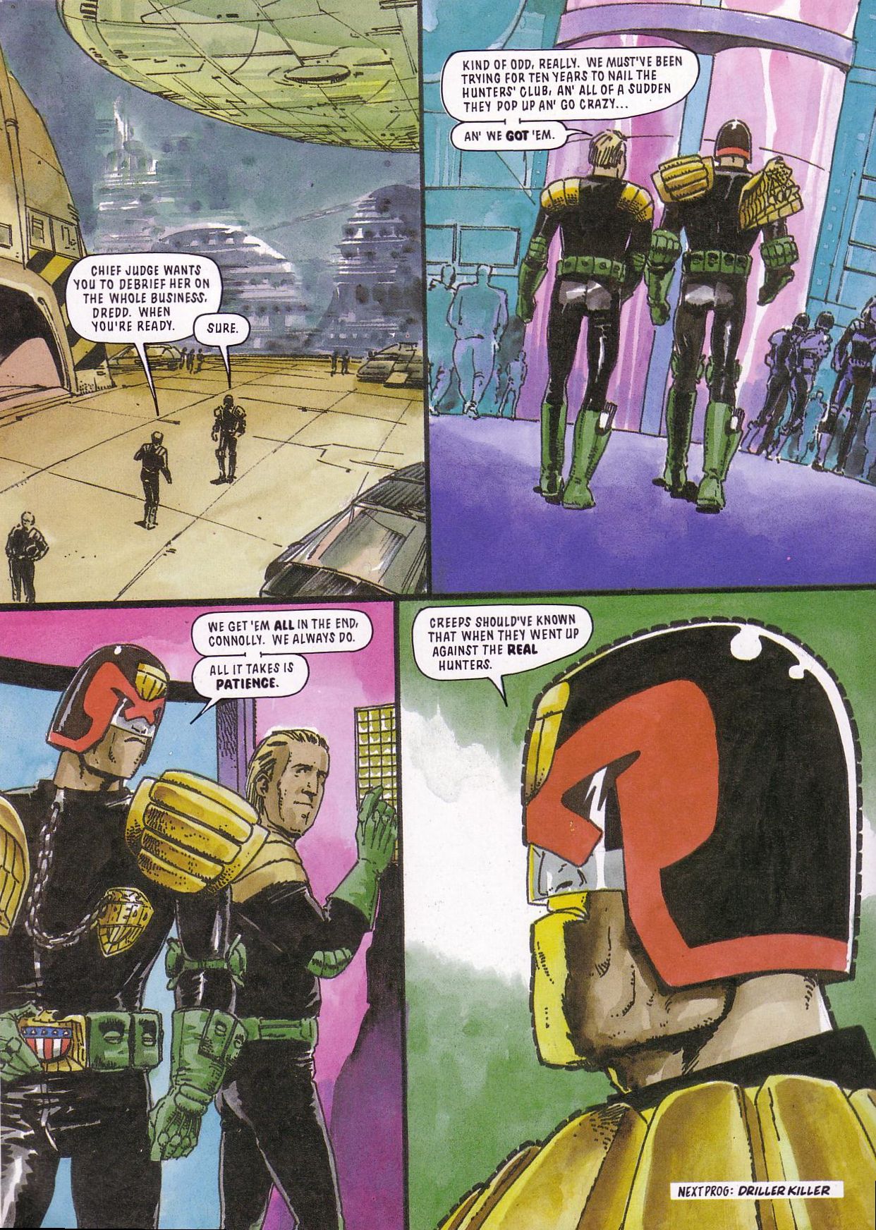 Read online Judge Dredd: Death Aid comic -  Issue # TPB - 46