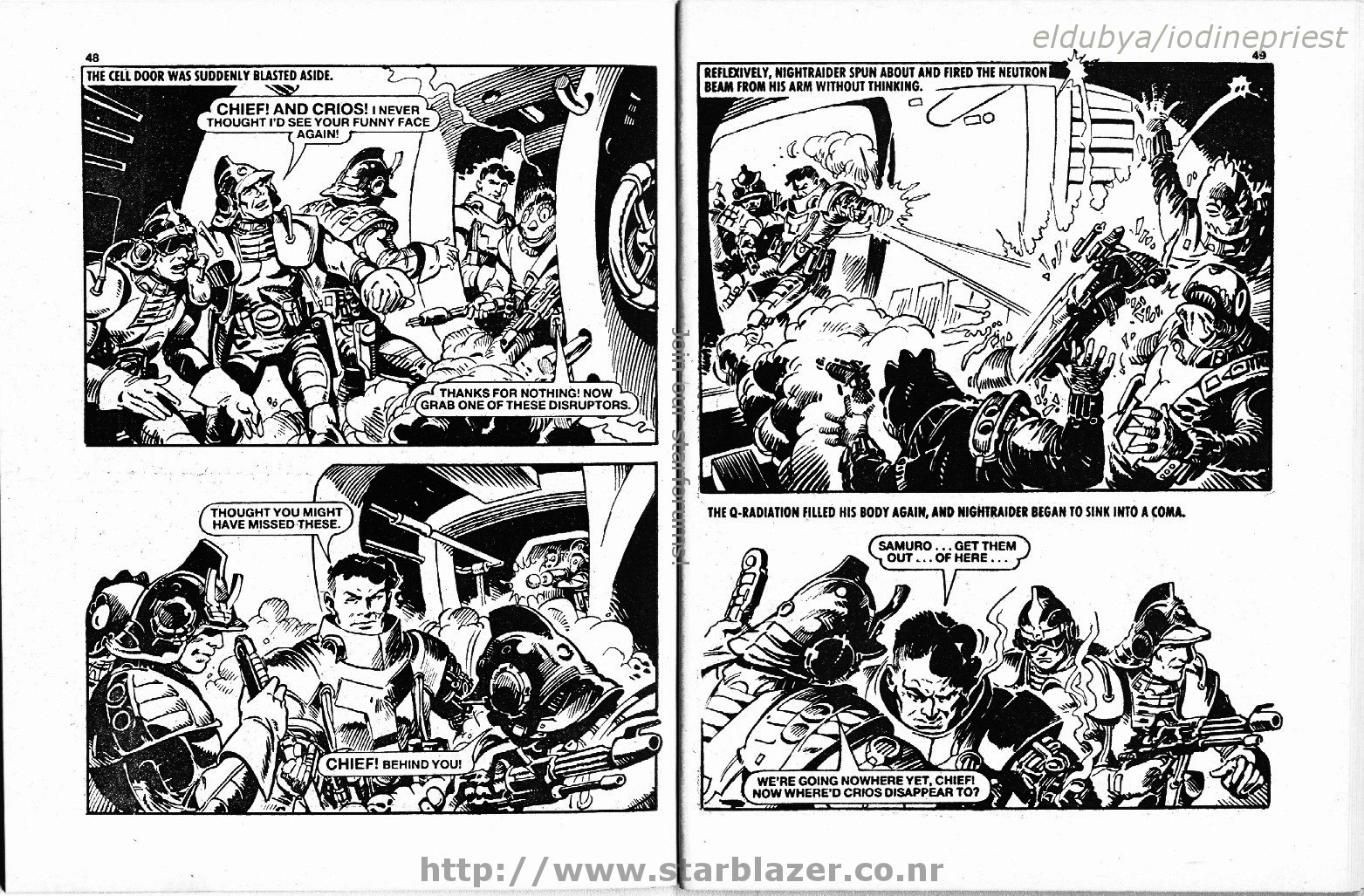 Read online Starblazer comic -  Issue #172 - 26