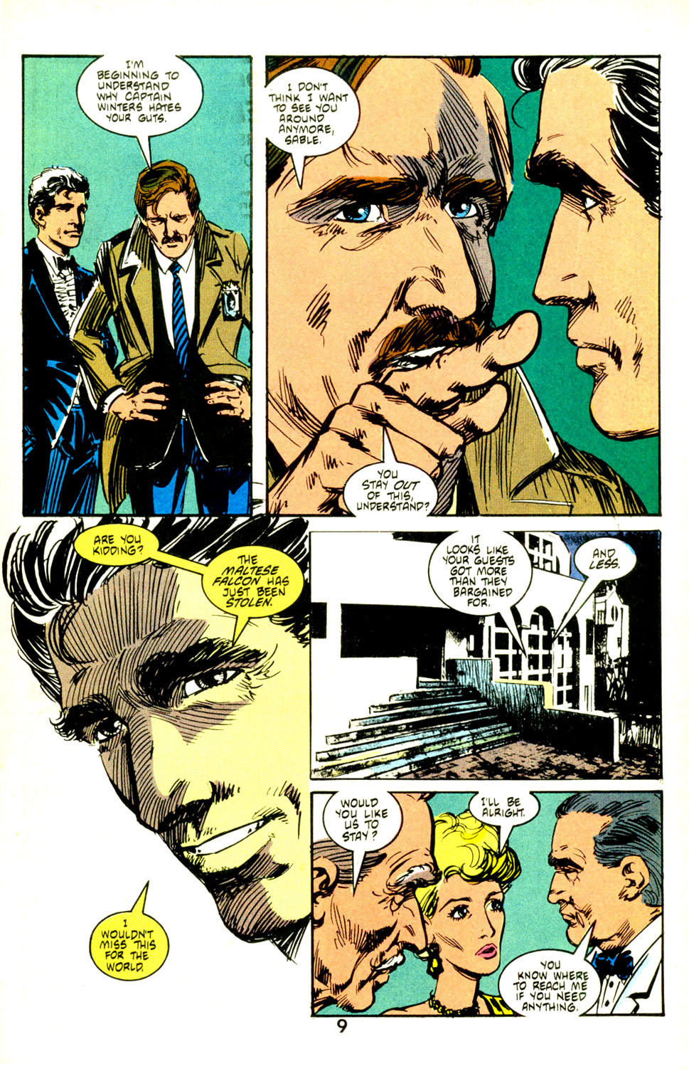 Read online Jon Sable, Freelance comic -  Issue #29 - 13