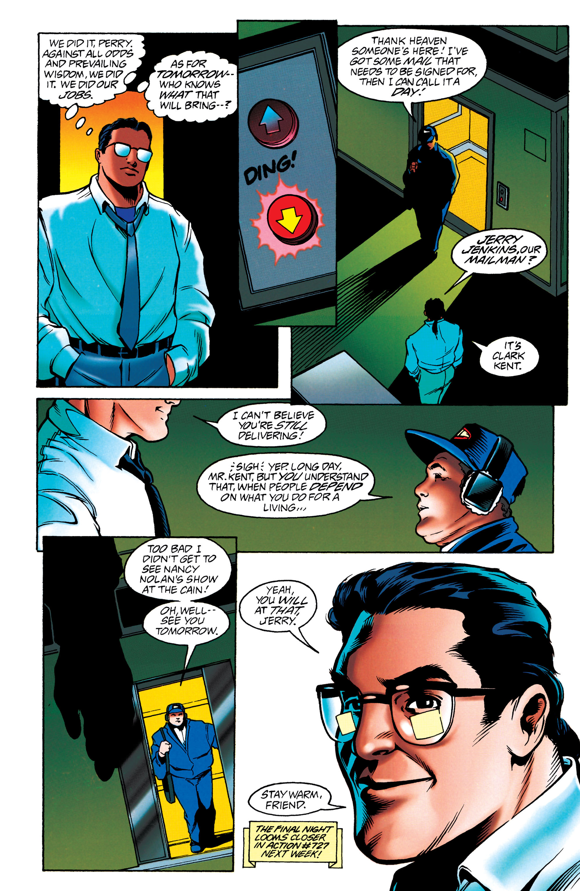 Read online Adventures of Superman (1987) comic -  Issue #540 - 23