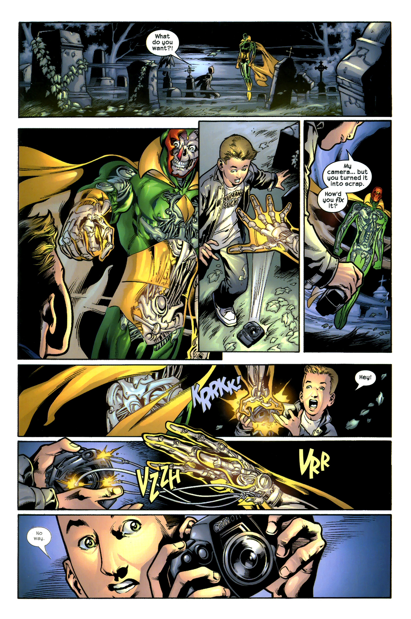 Read online Avengers Icons: The Vision comic -  Issue #2 - 5