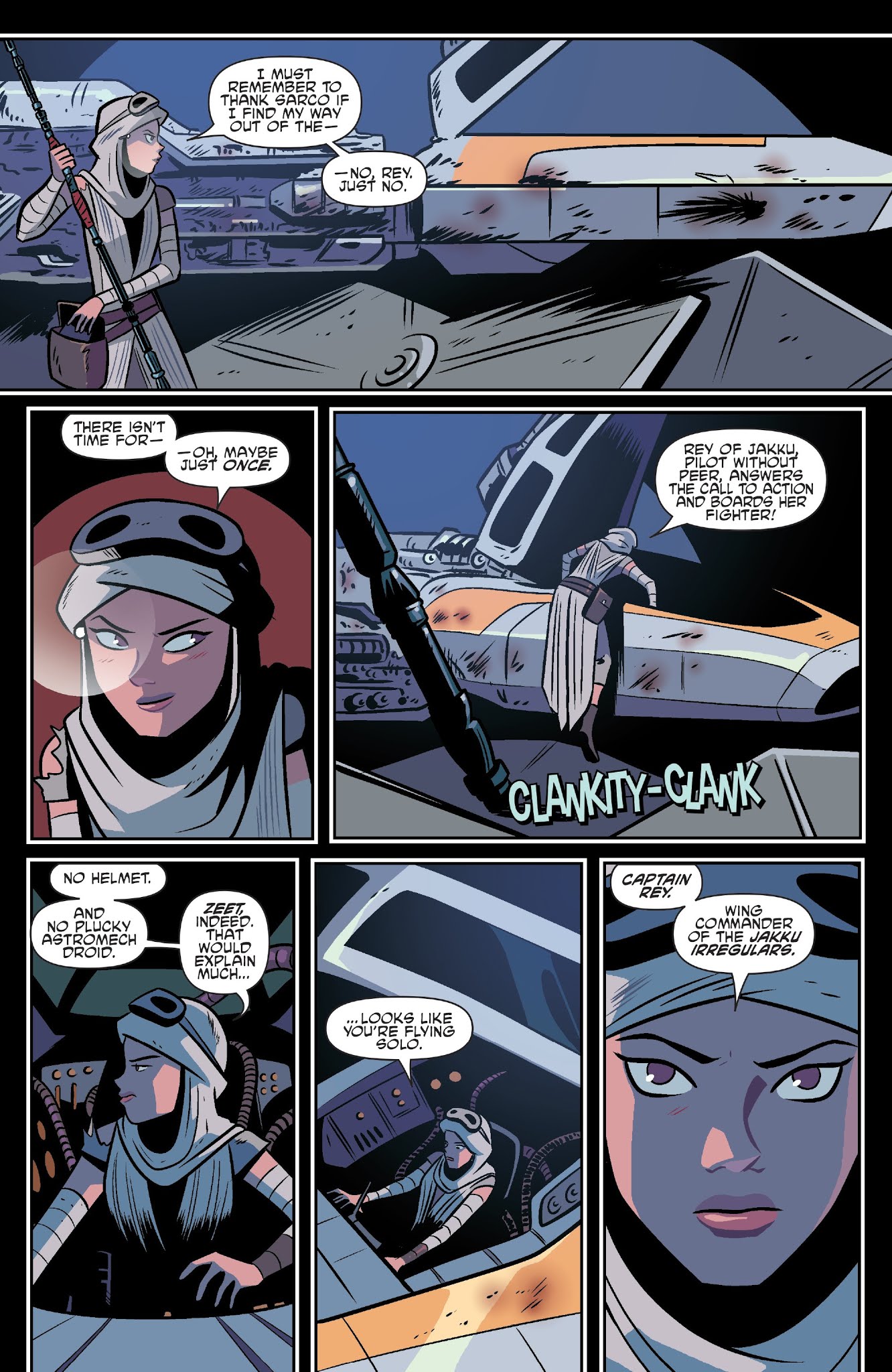 Read online Star Wars Adventures: Destroyer Down comic -  Issue #3 - 7