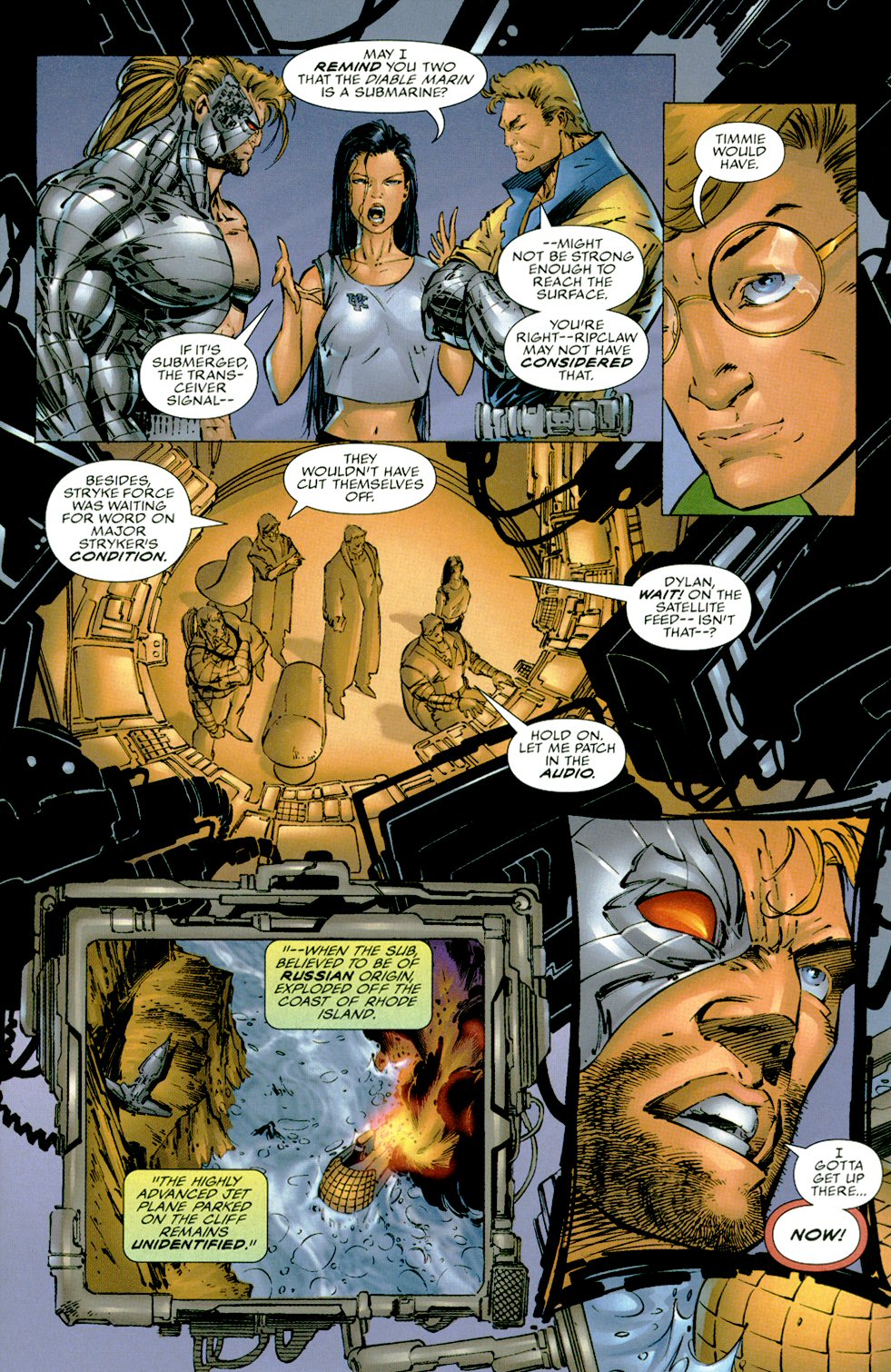 Read online Cyberforce/Strykeforce: Opposing Forces comic -  Issue #2 - 5