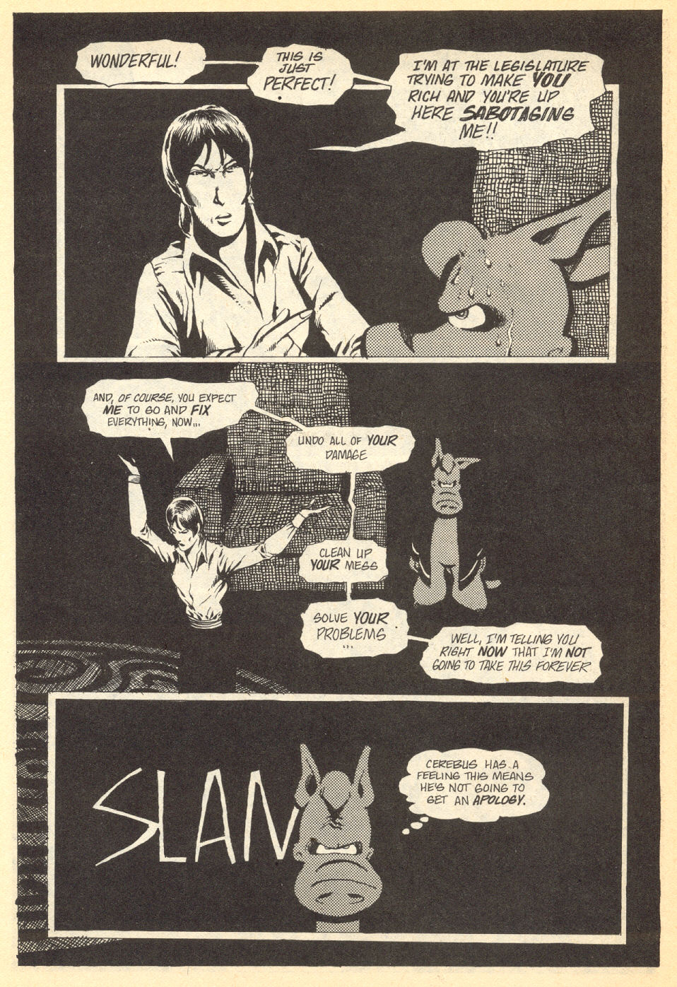 Read online Cerebus comic -  Issue #34 - 17