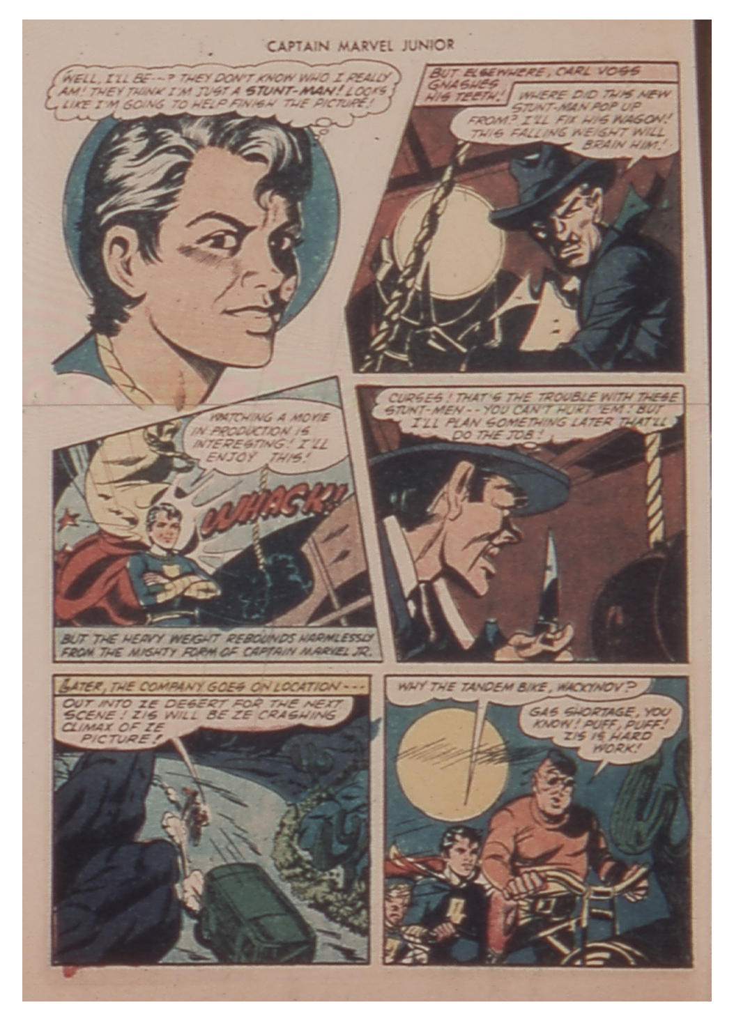 Read online Captain Marvel, Jr. comic -  Issue #15 - 22