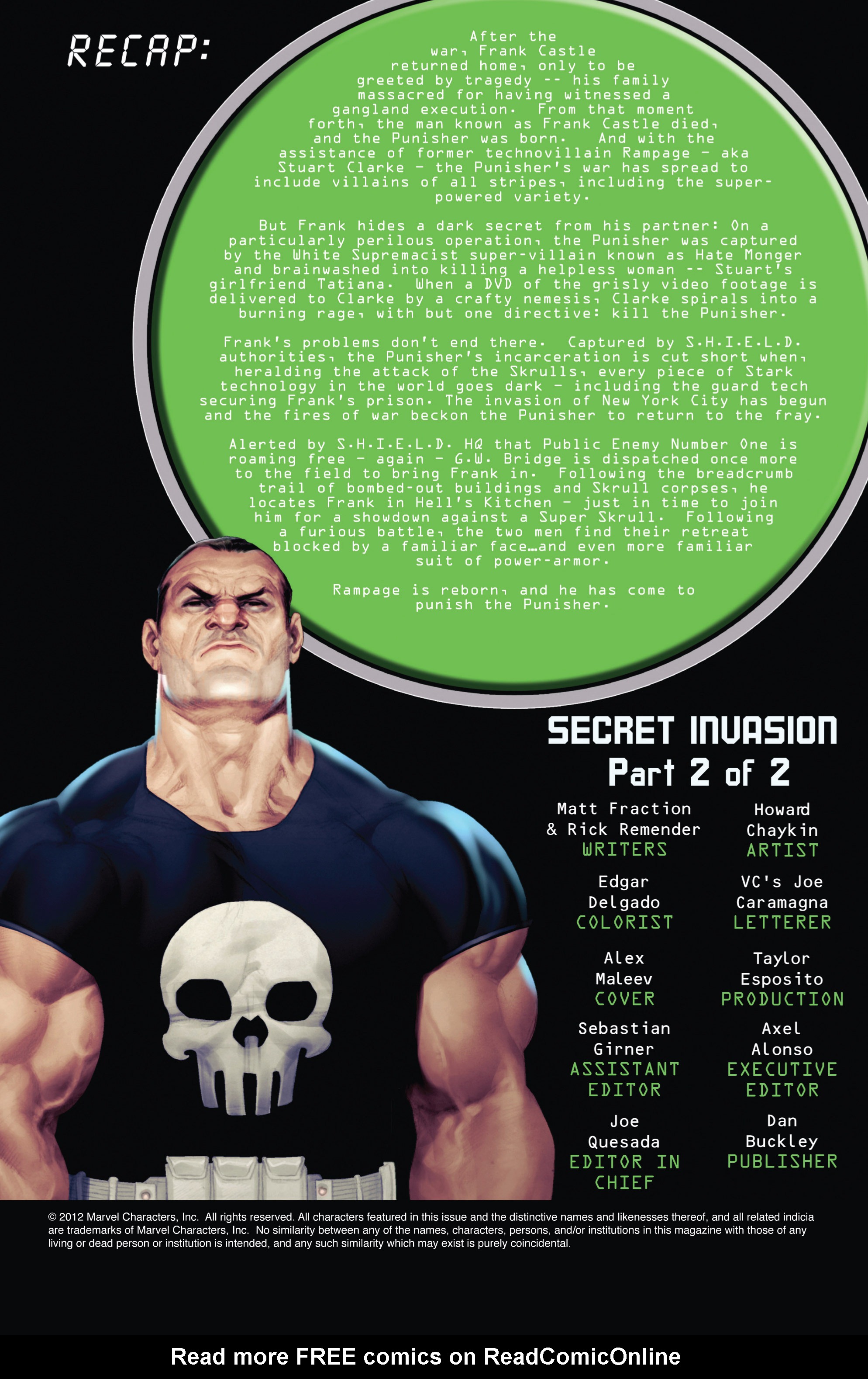 Read online Punisher War Journal comic -  Issue #25 - 2