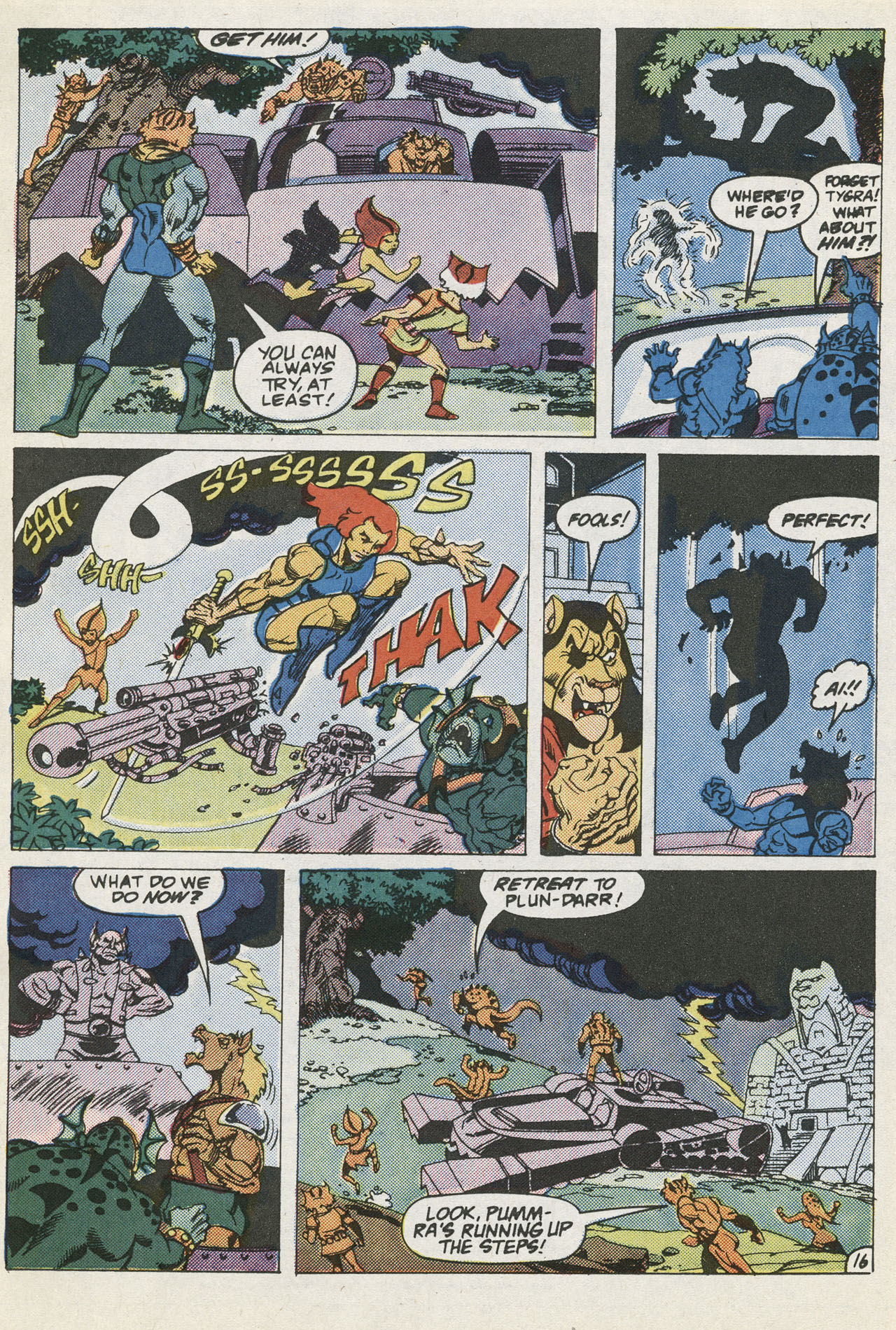 Read online ThunderCats (1985) comic -  Issue #18 - 23