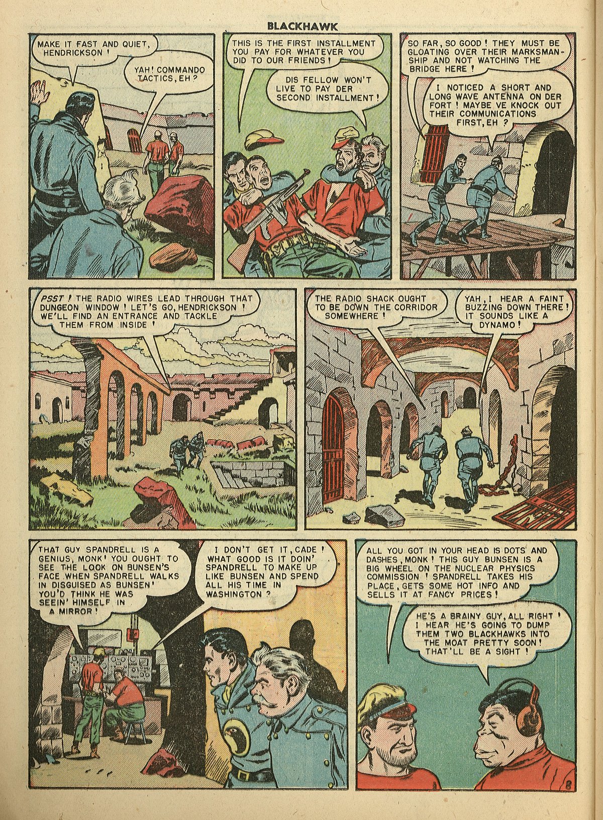 Read online Blackhawk (1957) comic -  Issue #33 - 33