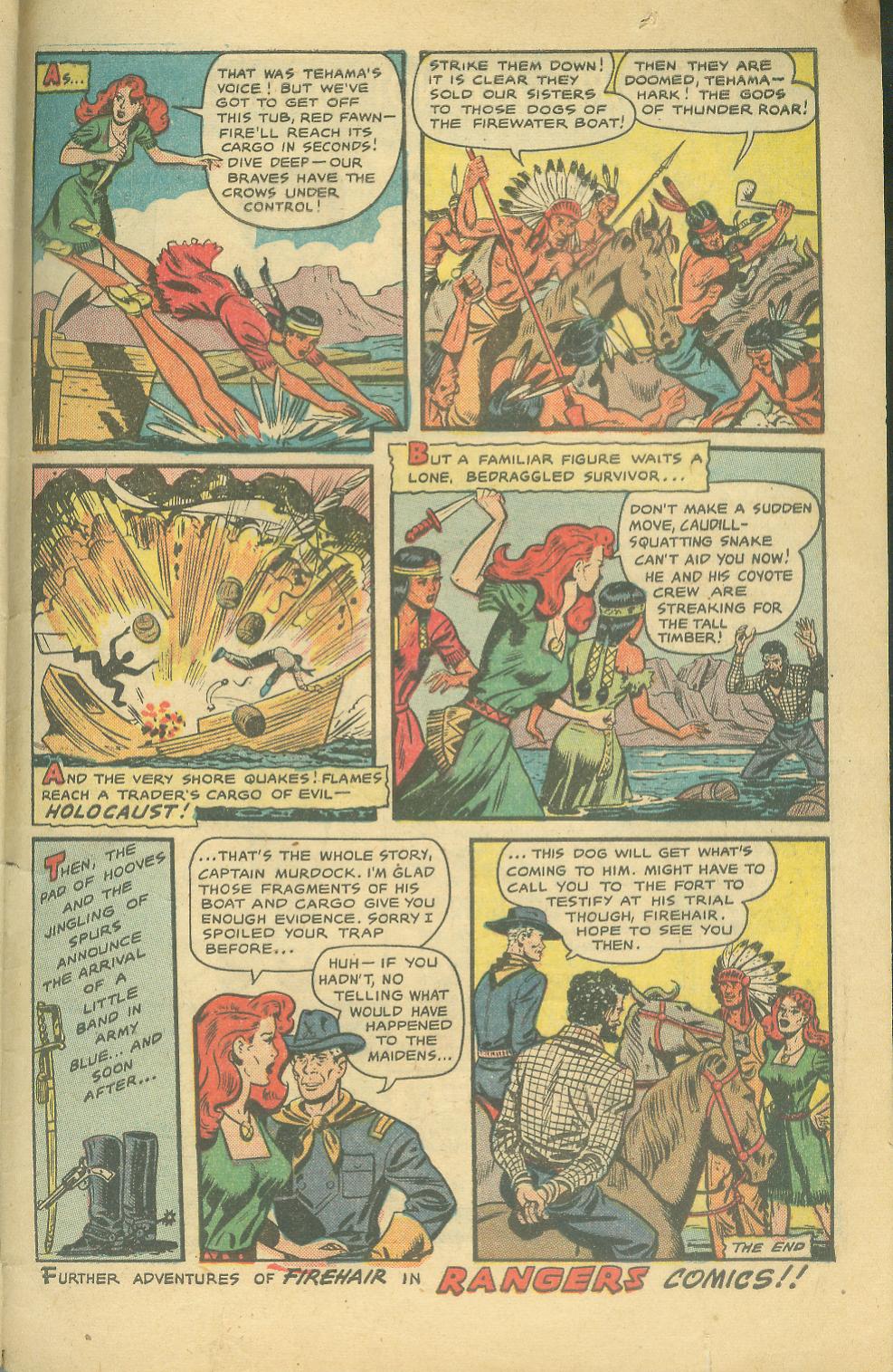 Read online Pioneer West Romances comic -  Issue #6 - 33