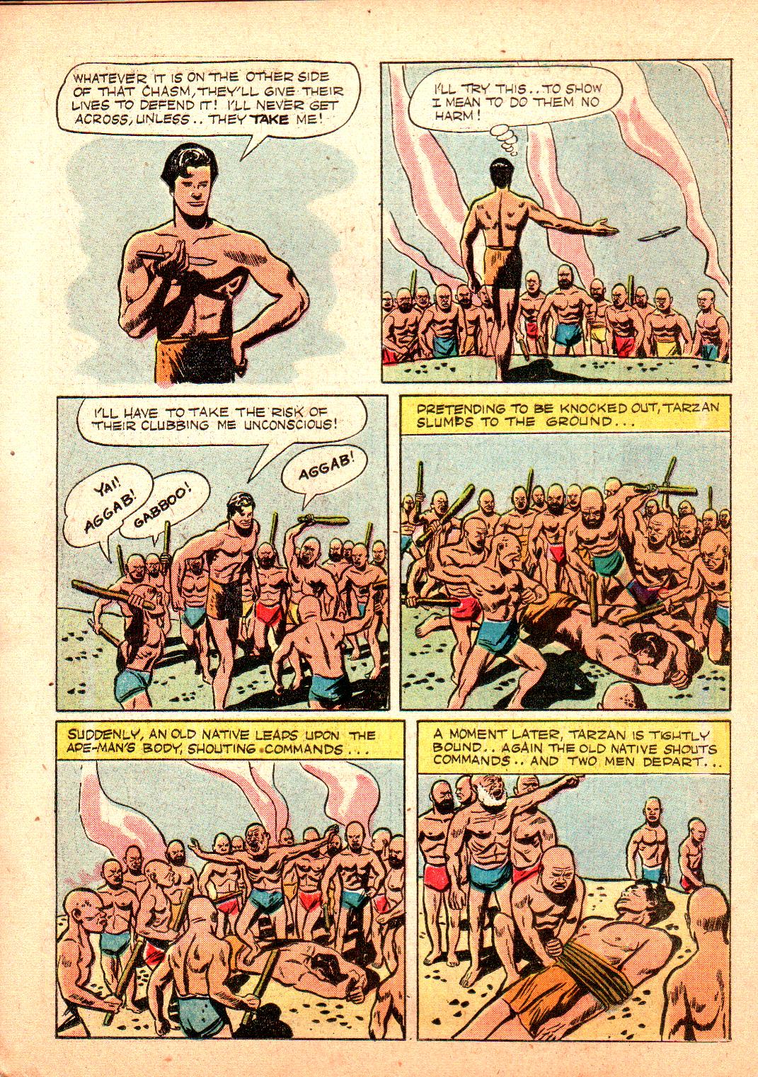 Read online Tarzan (1948) comic -  Issue #3 - 22