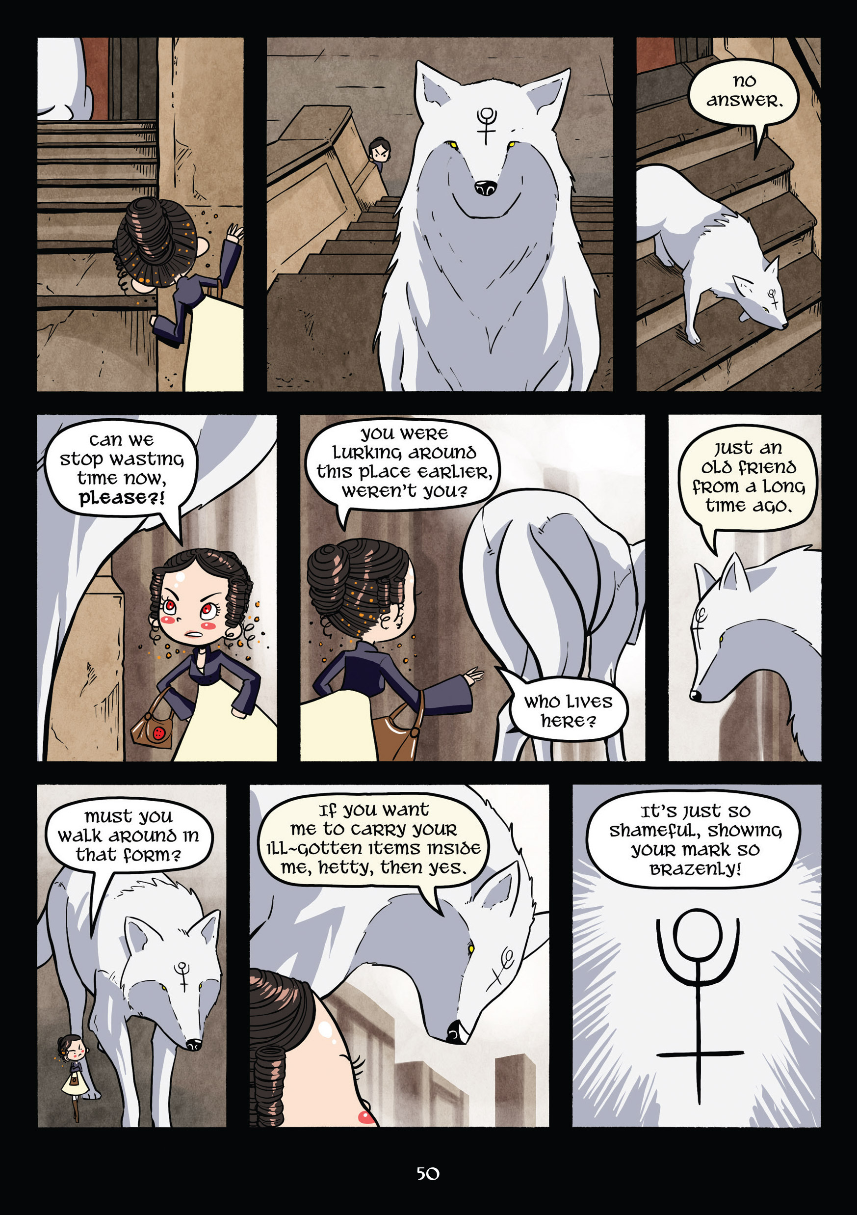 Read online Gunnerkrigg Court comic -  Issue # TPB 5 (Part 1) - 50