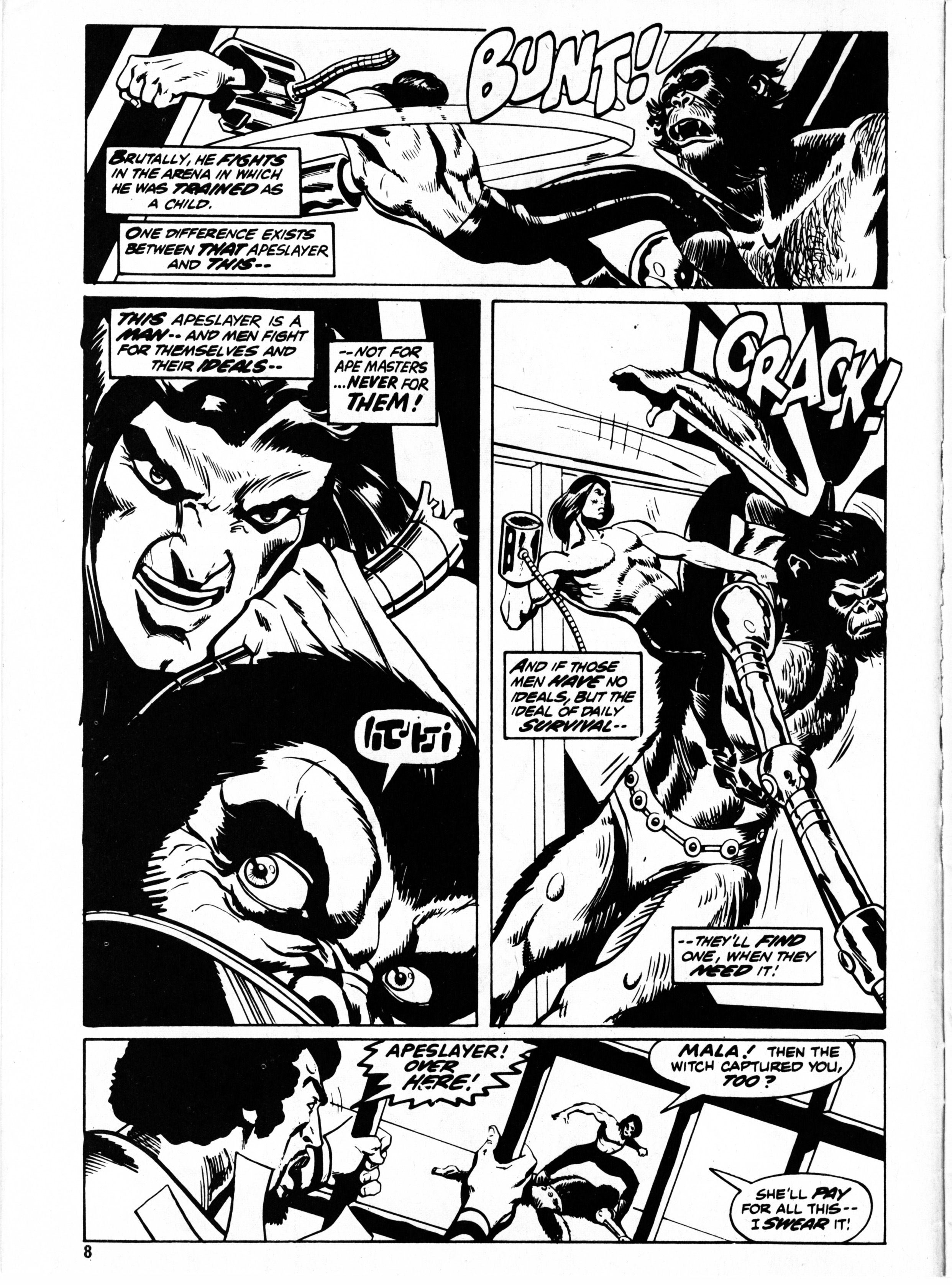 Read online Planet of the Apes (1974) comic -  Issue #26 - 8