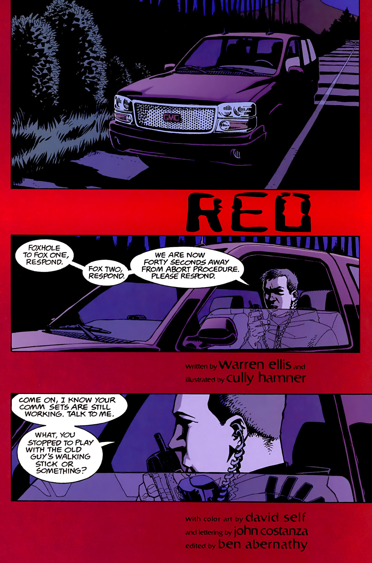 Read online Red comic -  Issue #2 - 2