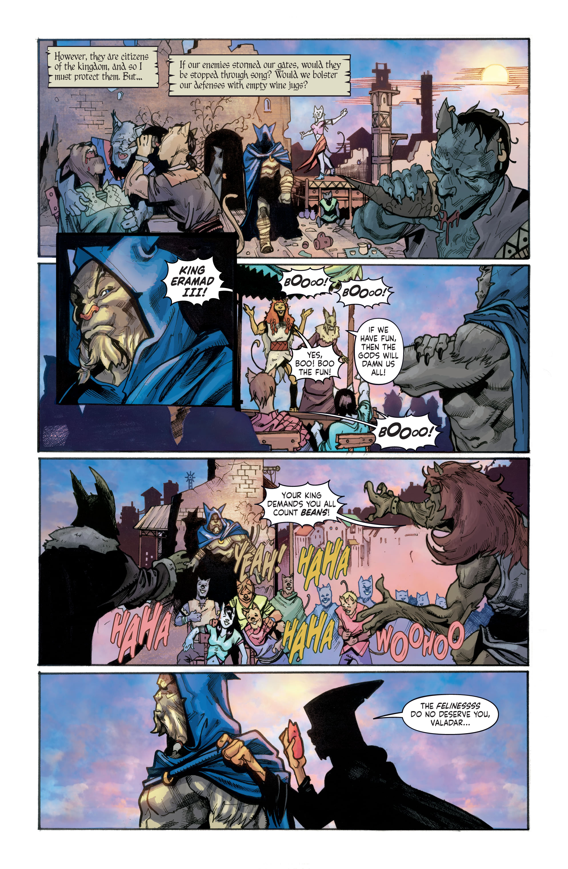 Read online Battlecats: Tales of Valderia comic -  Issue #4 - 6