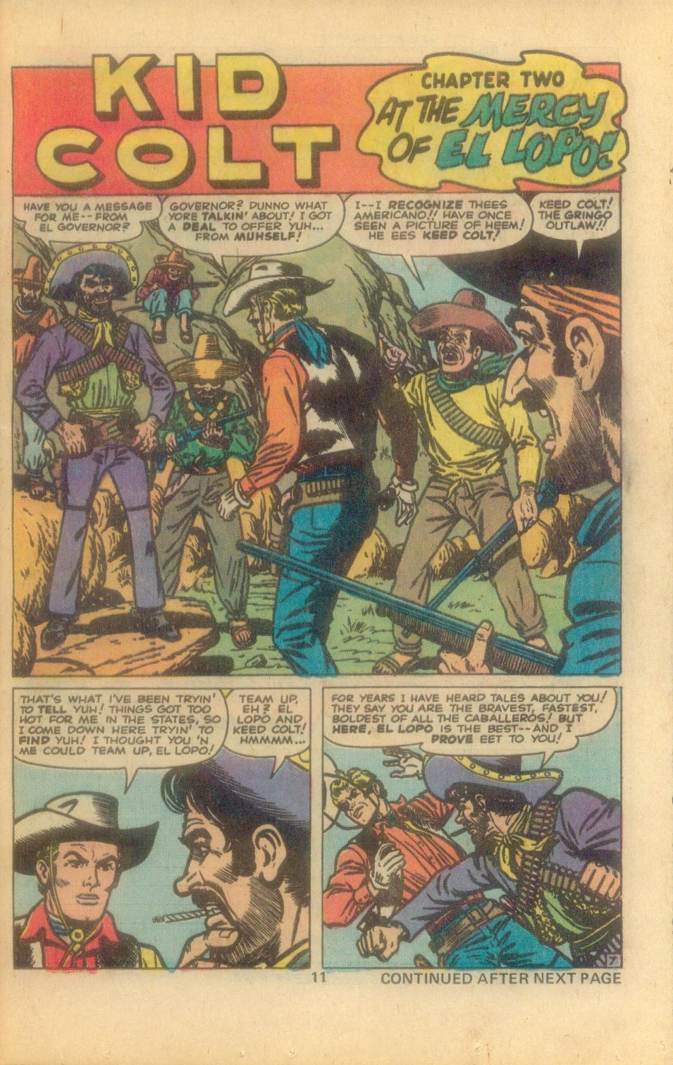 Read online Kid Colt Outlaw comic -  Issue #216 - 13