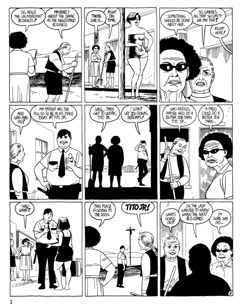 Read online Love and Rockets (1982) comic -  Issue #40 - 4