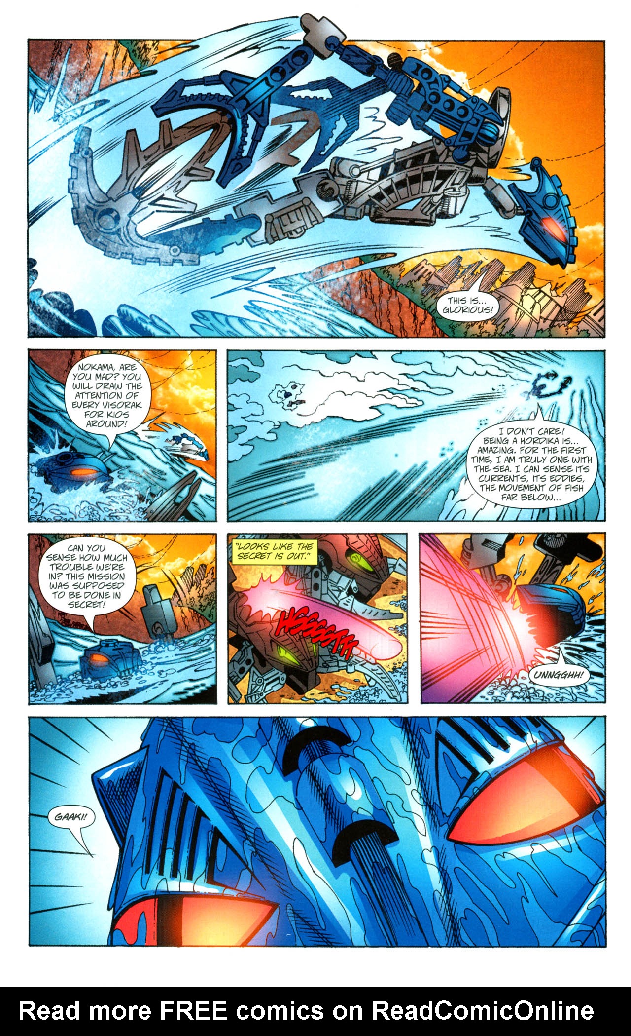 Read online Bionicle comic -  Issue #23 - 8