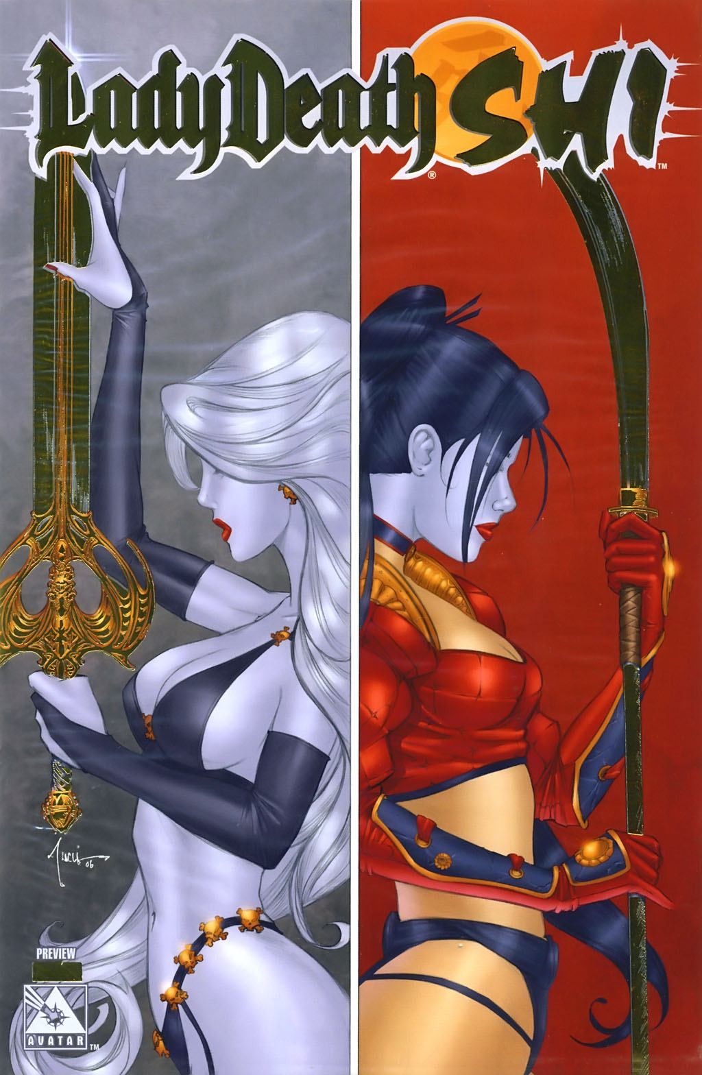 Read online Lady Death/Shi comic -  Issue # _Preview - 3