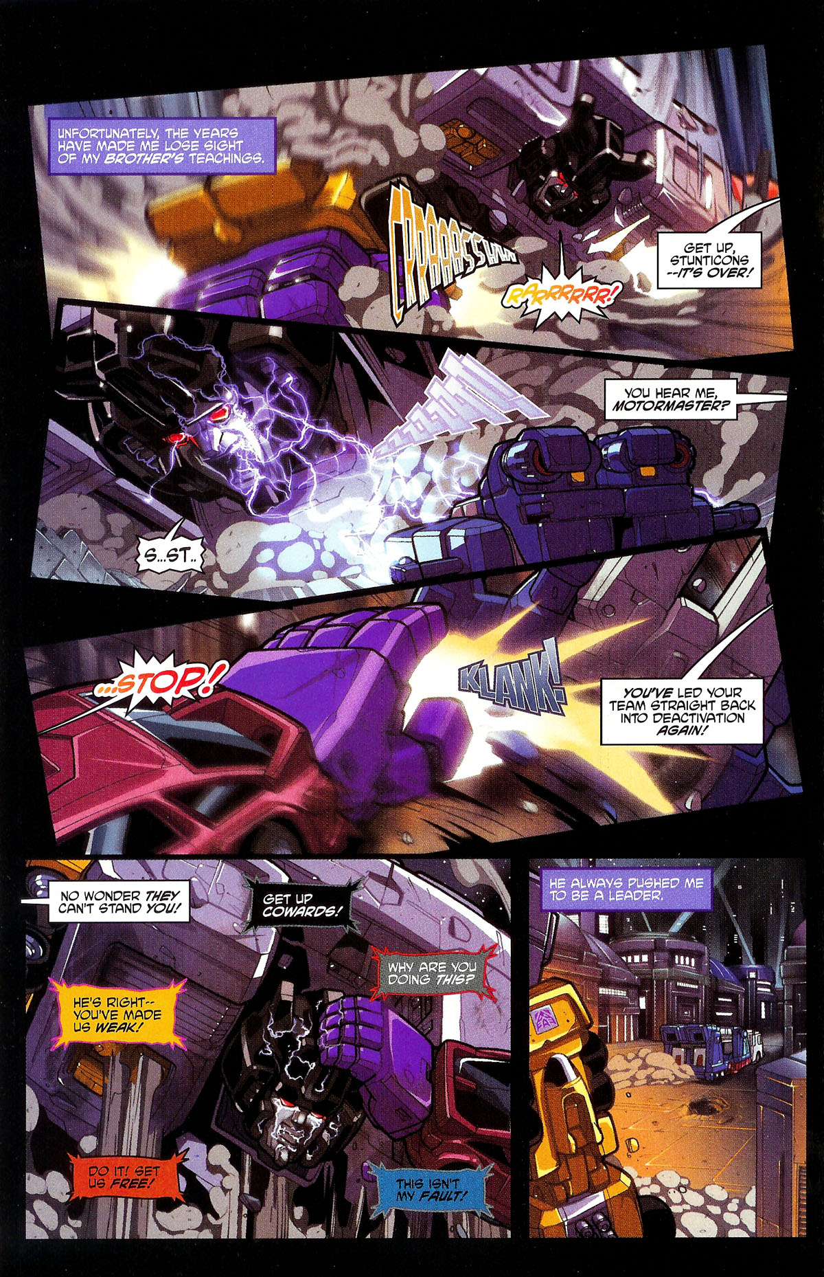 Read online Transformers: Generation 1 (2003) comic -  Issue #4 - 7