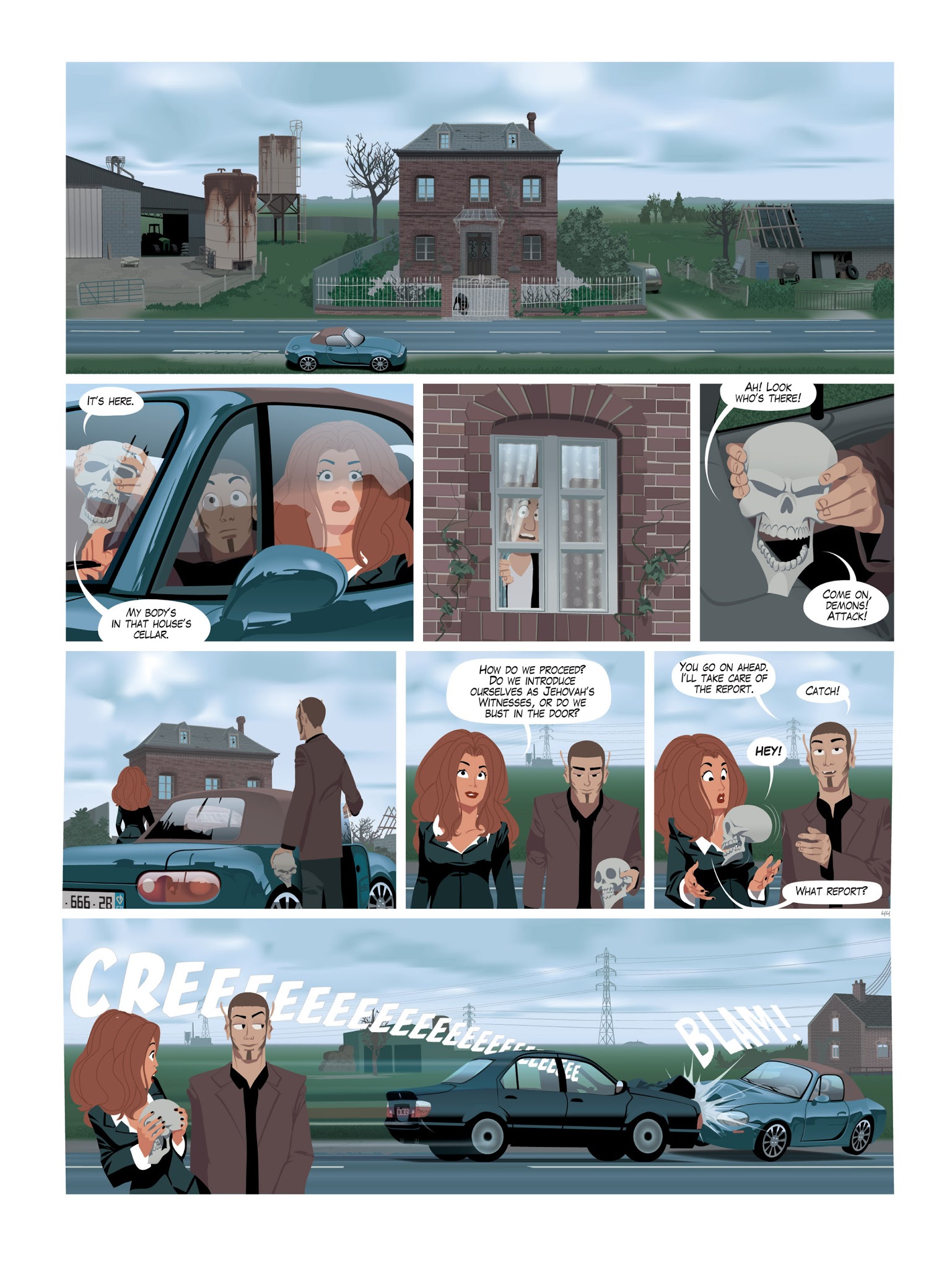 Read online Zombillenium comic -  Issue # TPB 2 - 47