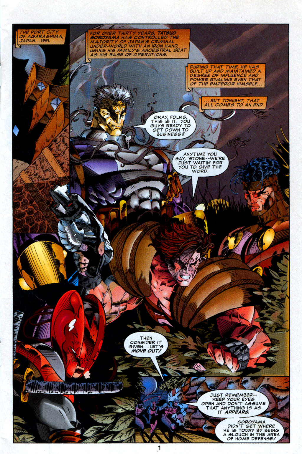 Read online Brigade (1993) comic -  Issue #0 - 3