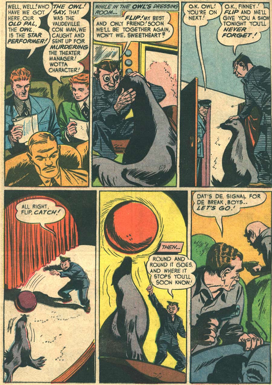 Read online Pep Comics comic -  Issue #58 - 16