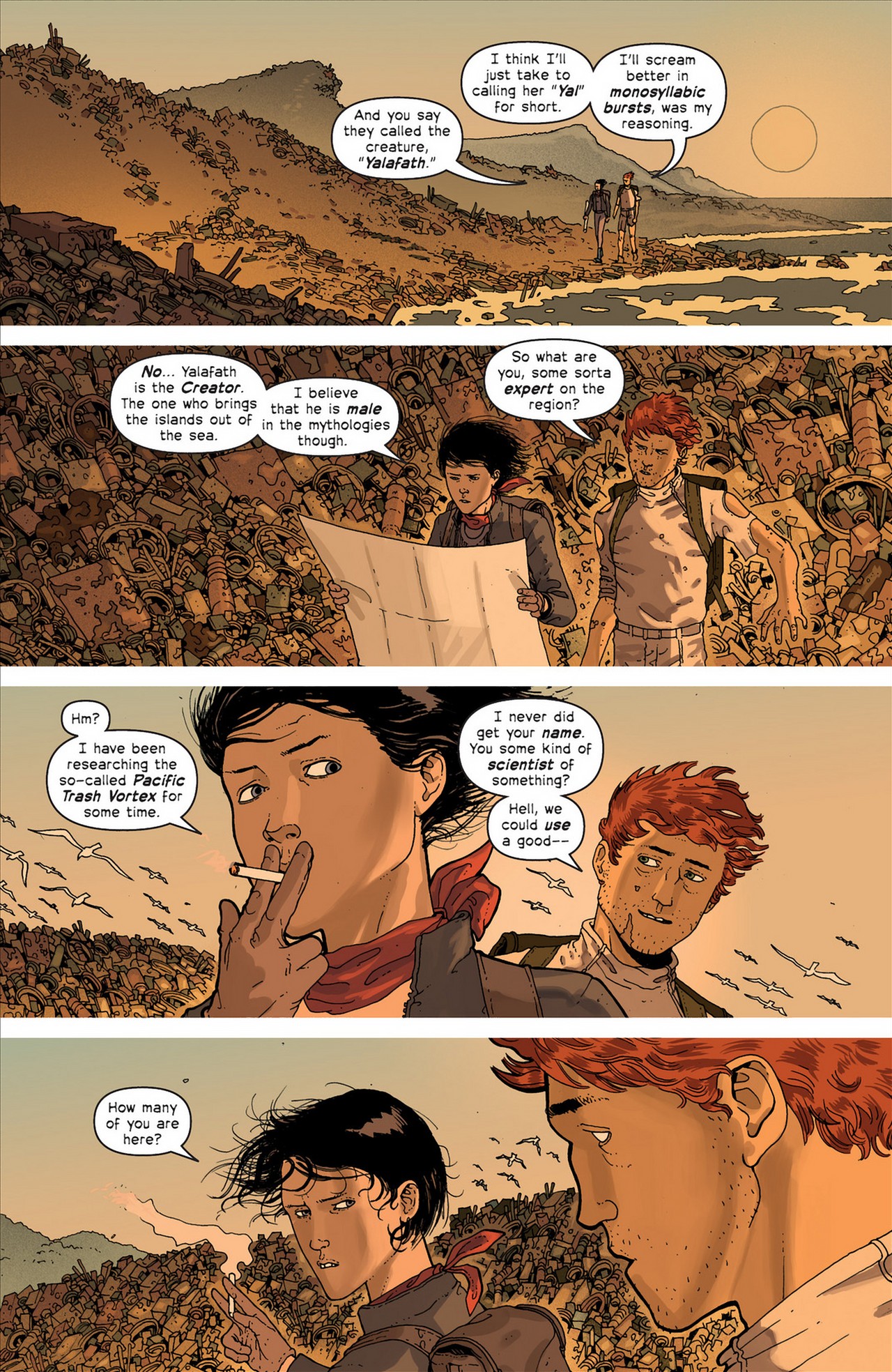 Read online Great Pacific comic -  Issue #4 - 10
