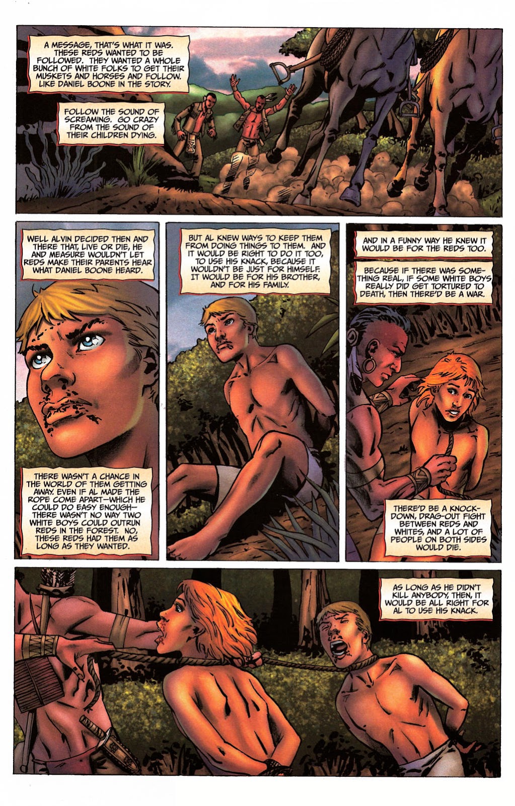 Red Prophet: The Tales of Alvin Maker issue 5 - Page 8