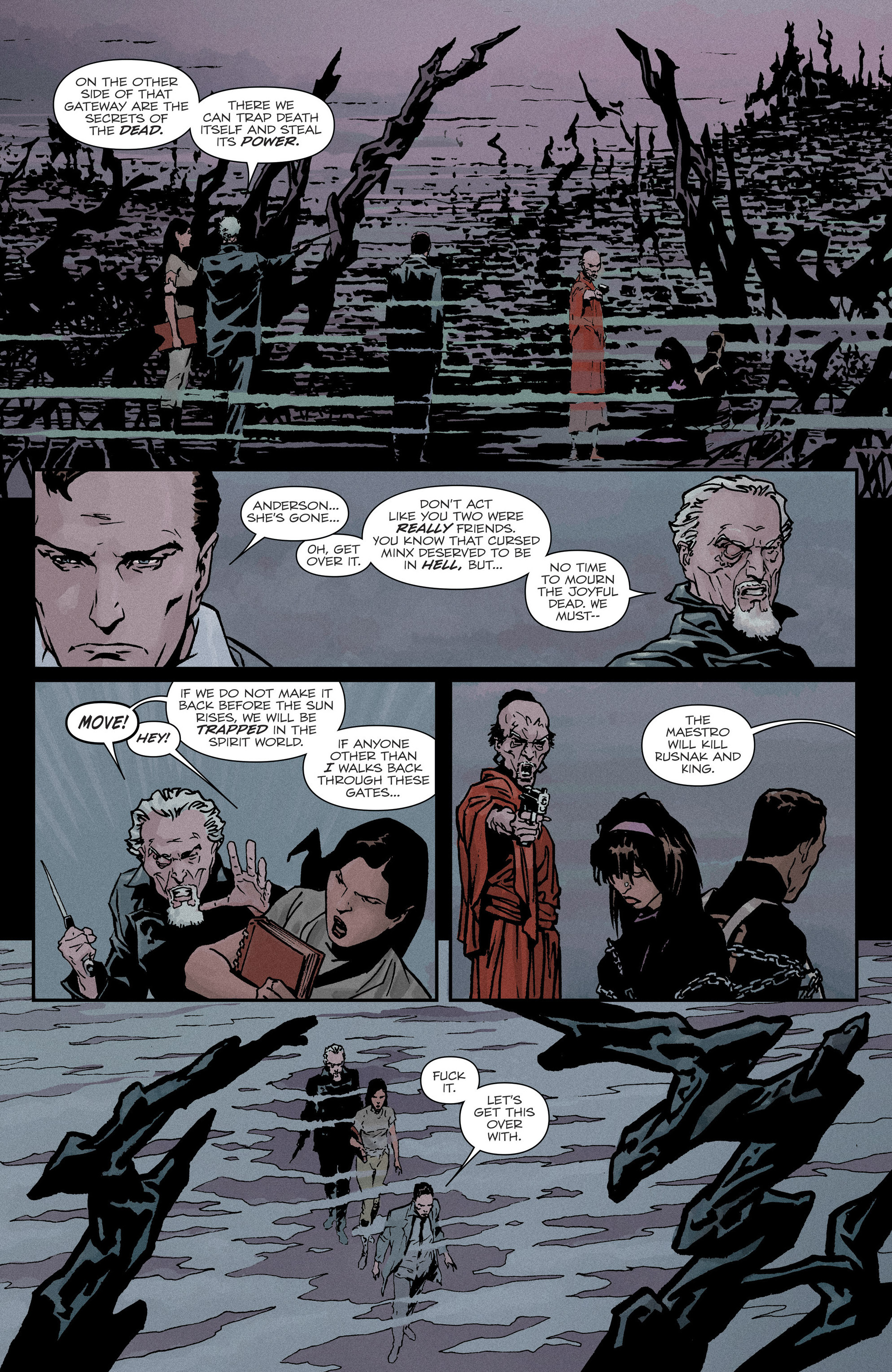 Read online Ghosted comic -  Issue #19 - 5