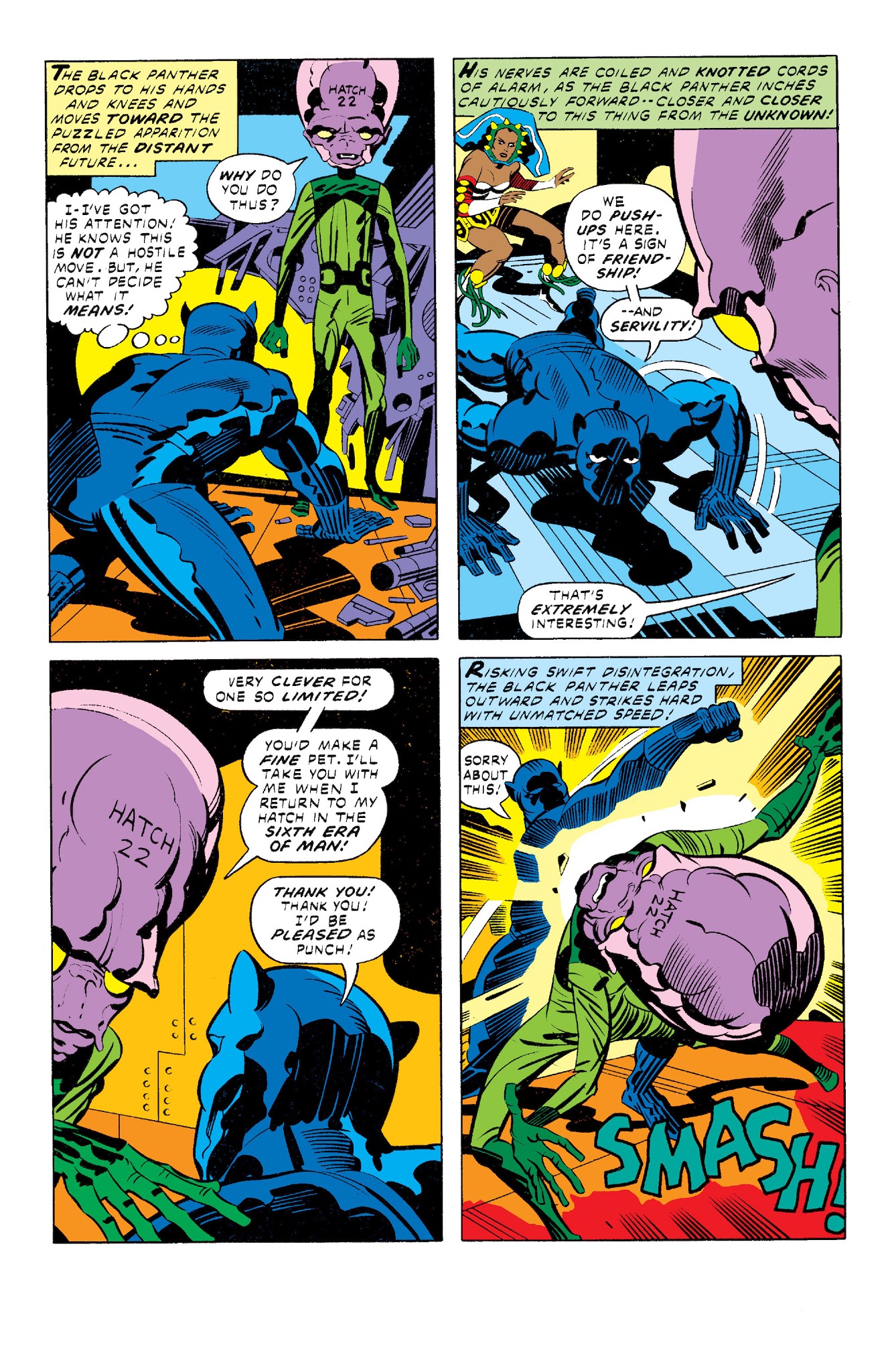 Read online Marvel Masterworks: The Black Panther comic -  Issue # TPB 2 - 28