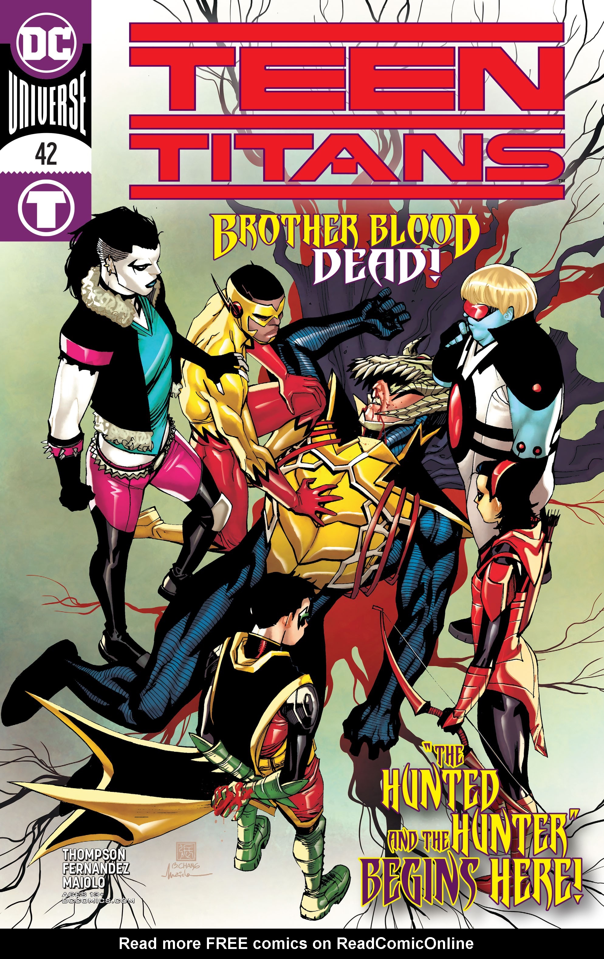Read online Teen Titans (2016) comic -  Issue #42 - 1