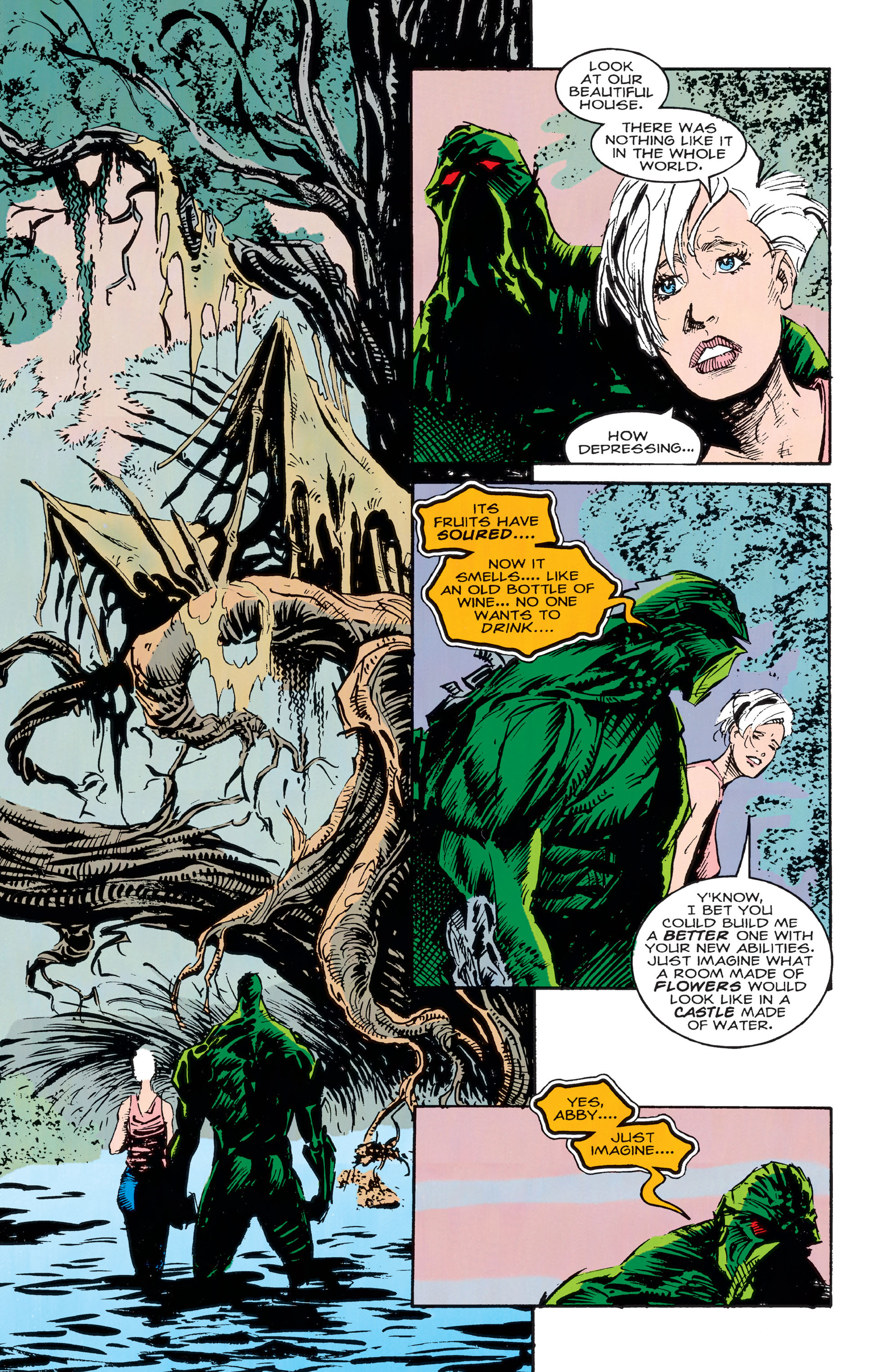 Read online Swamp Thing (1982) comic -  Issue # _TPB - Trial by Fire - 14