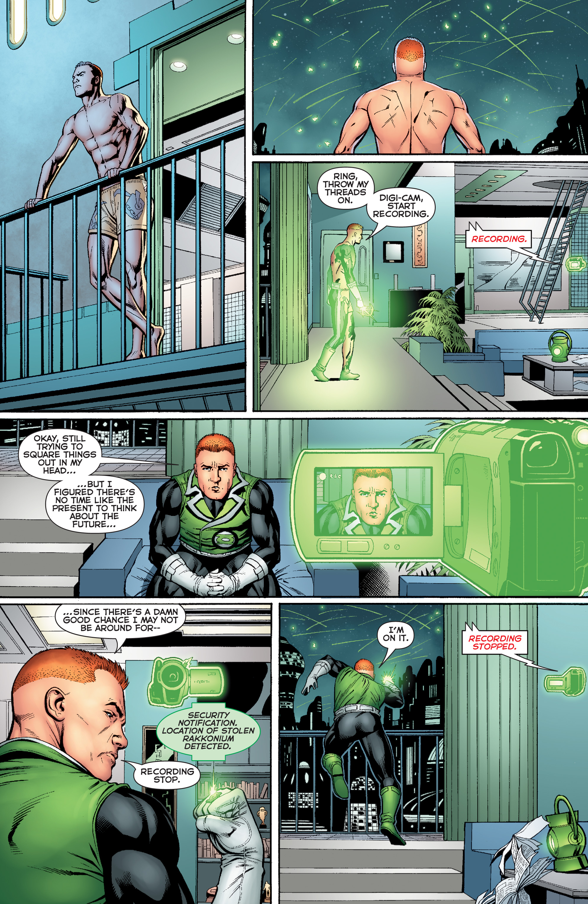 Read online Green Lantern: Emerald Warriors comic -  Issue #1 - 4