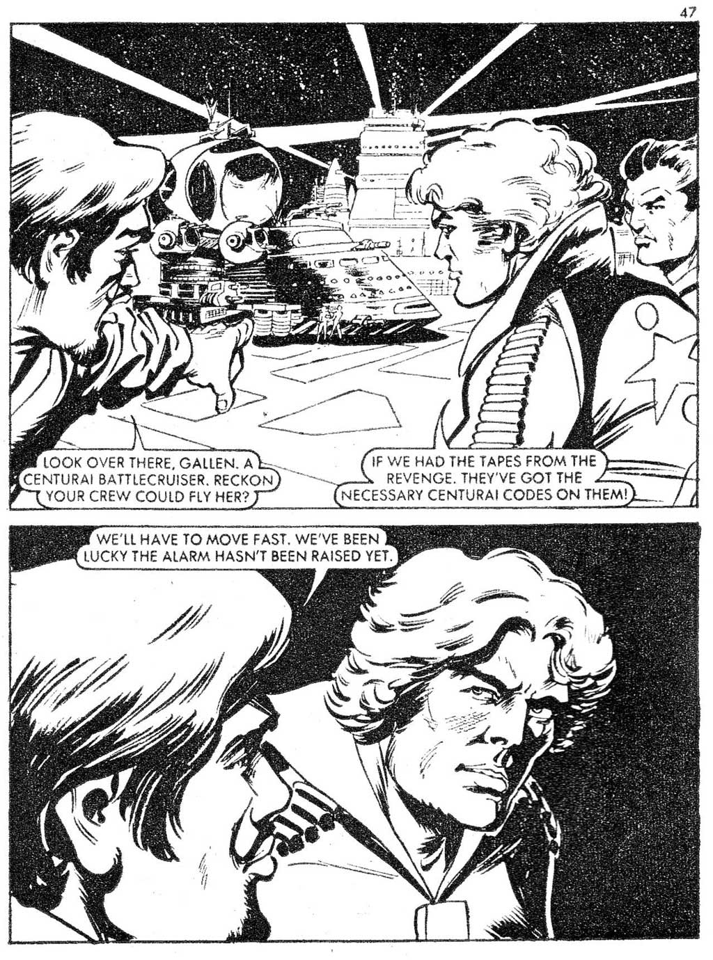 Read online Starblazer comic -  Issue #14 - 47