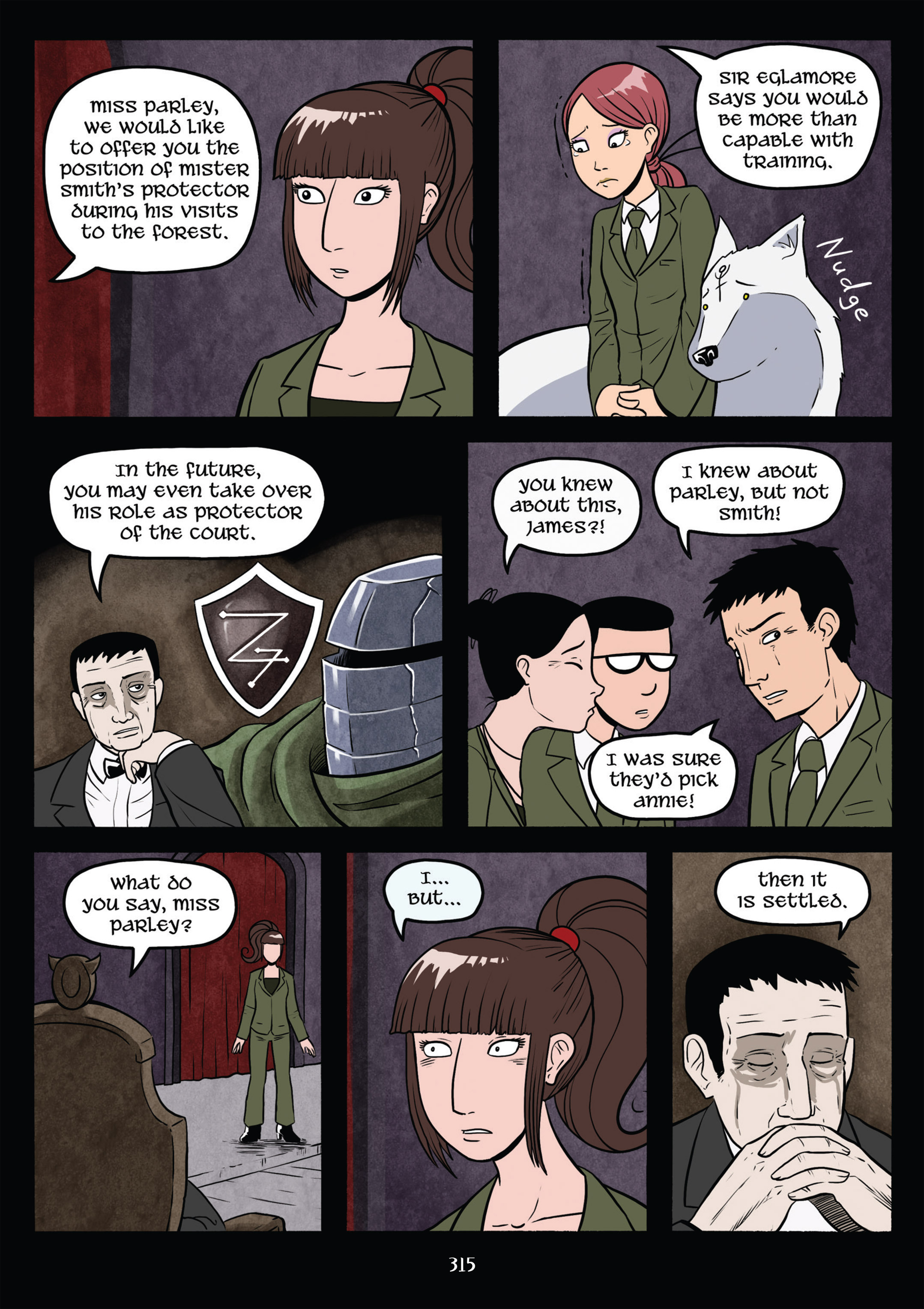 Read online Gunnerkrigg Court comic -  Issue # TPB 4 (Part 3) - 115