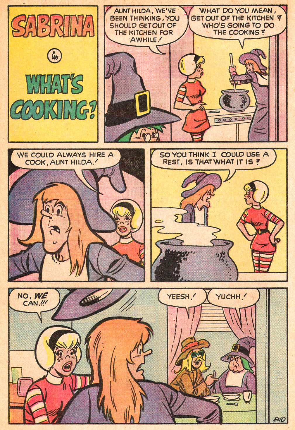 Read online Sabrina The Teenage Witch (1971) comic -  Issue #13 - 22