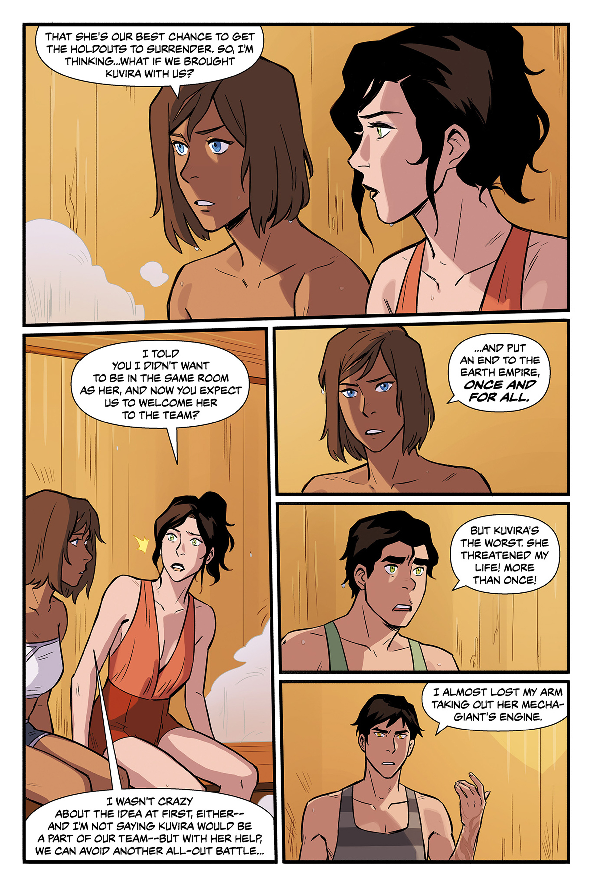 Read online The Legend of Korra: Ruins of the Empire Omnibus comic -  Issue # TPB (Part 1) - 43