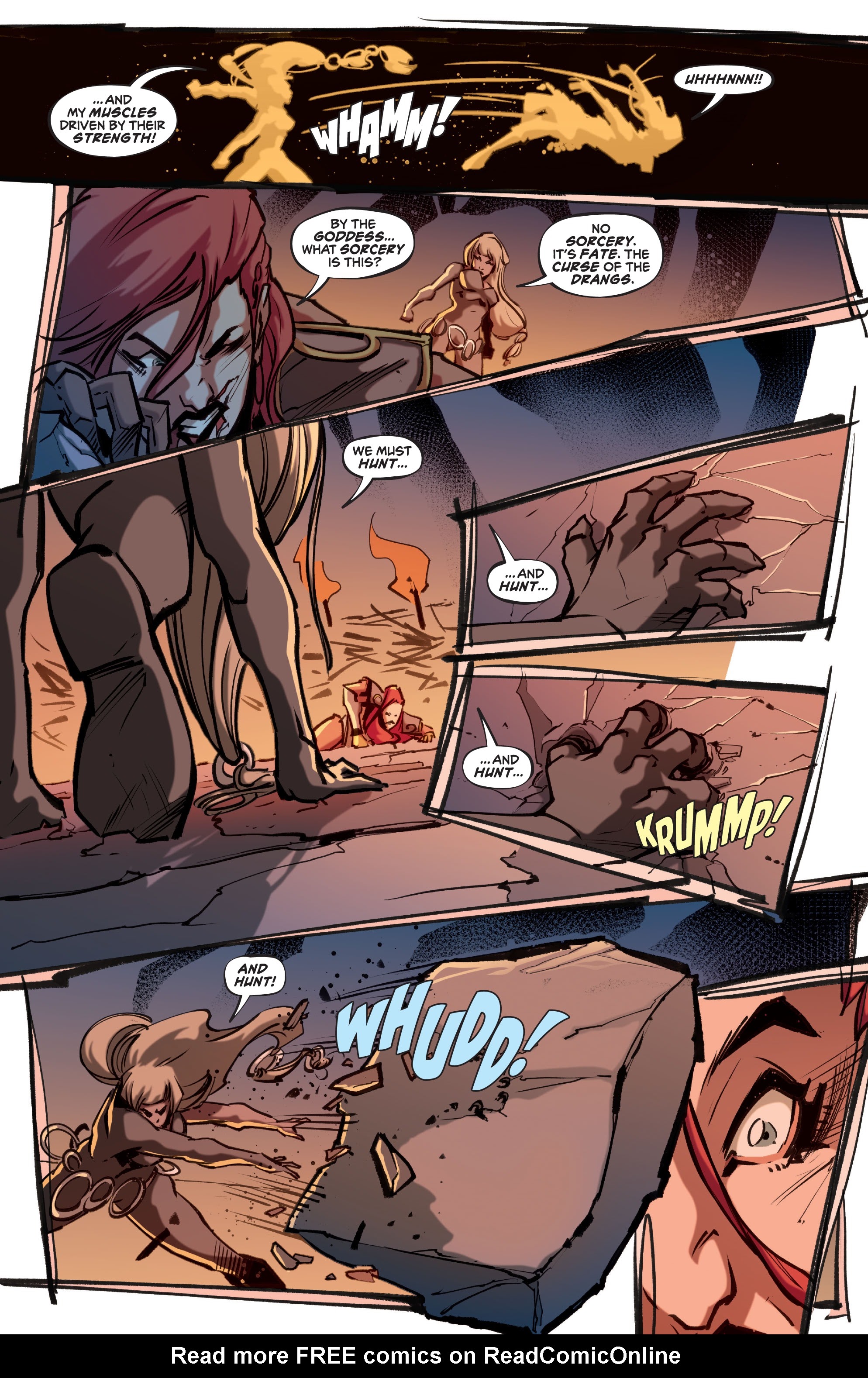 Read online Red Sonja (2021) comic -  Issue #7 - 22