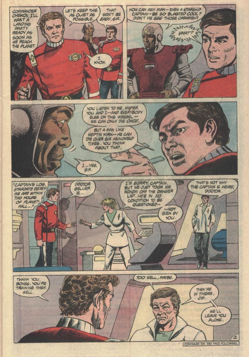 Read online Star Trek (1984) comic -  Issue #22 - 13
