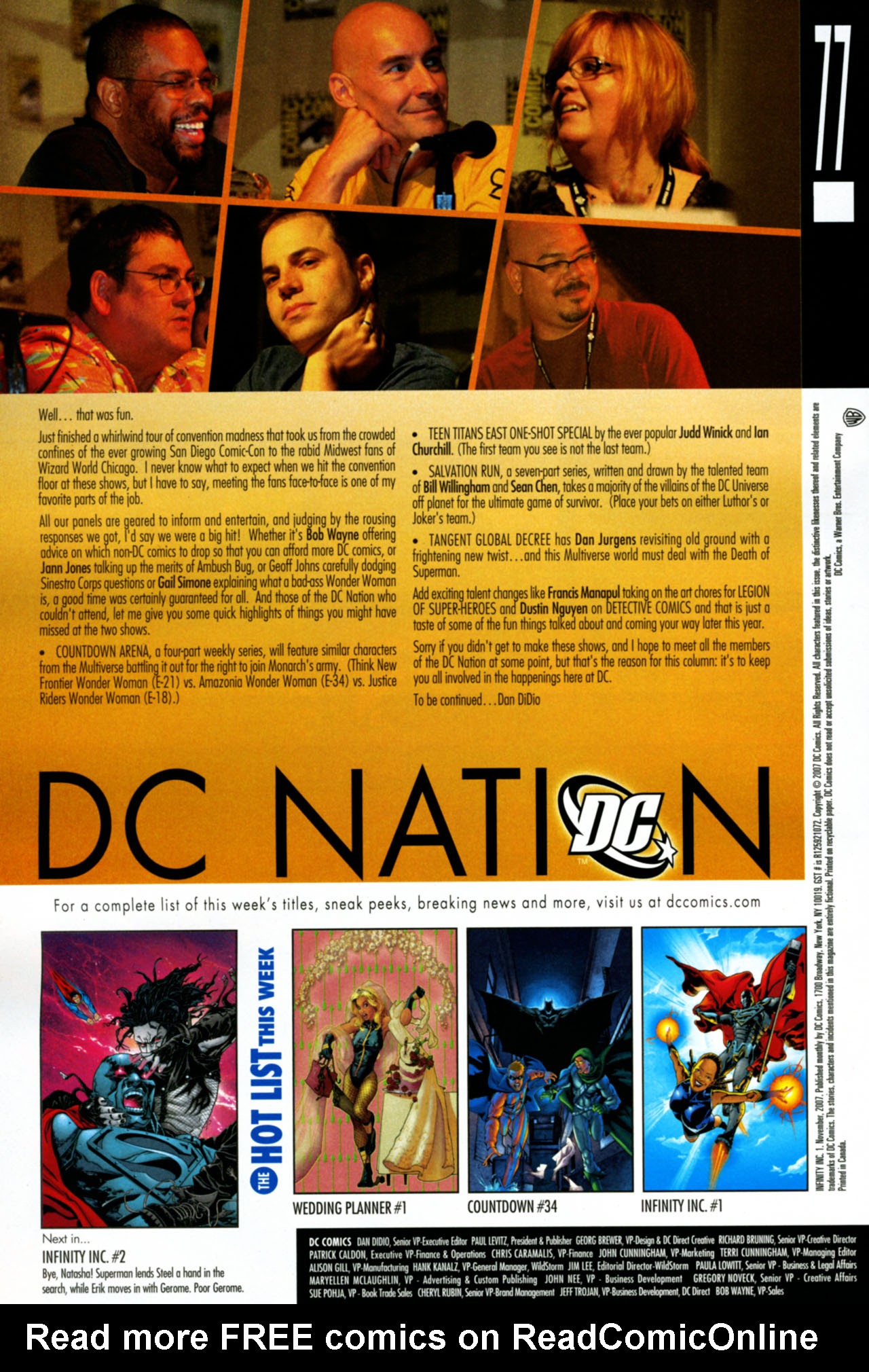 Read online Infinity Inc. (2007) comic -  Issue #1 - 25