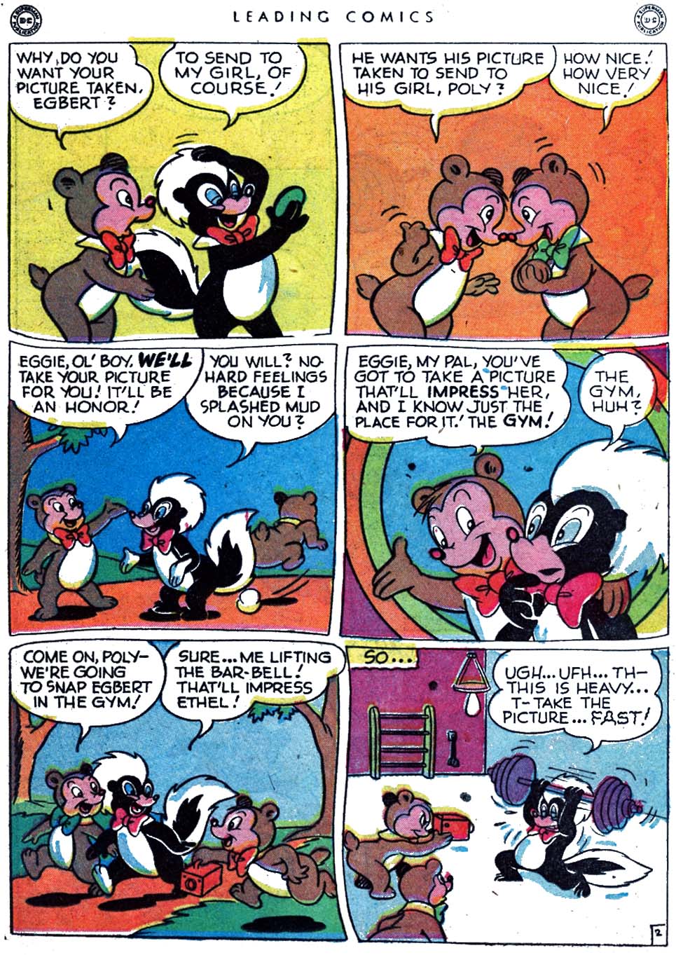 Read online Leading Comics comic -  Issue #25 - 25